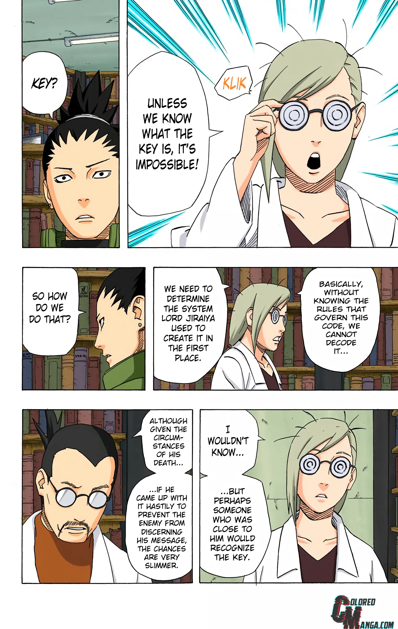 Naruto Colored Manga Online, chapter 406, page 6