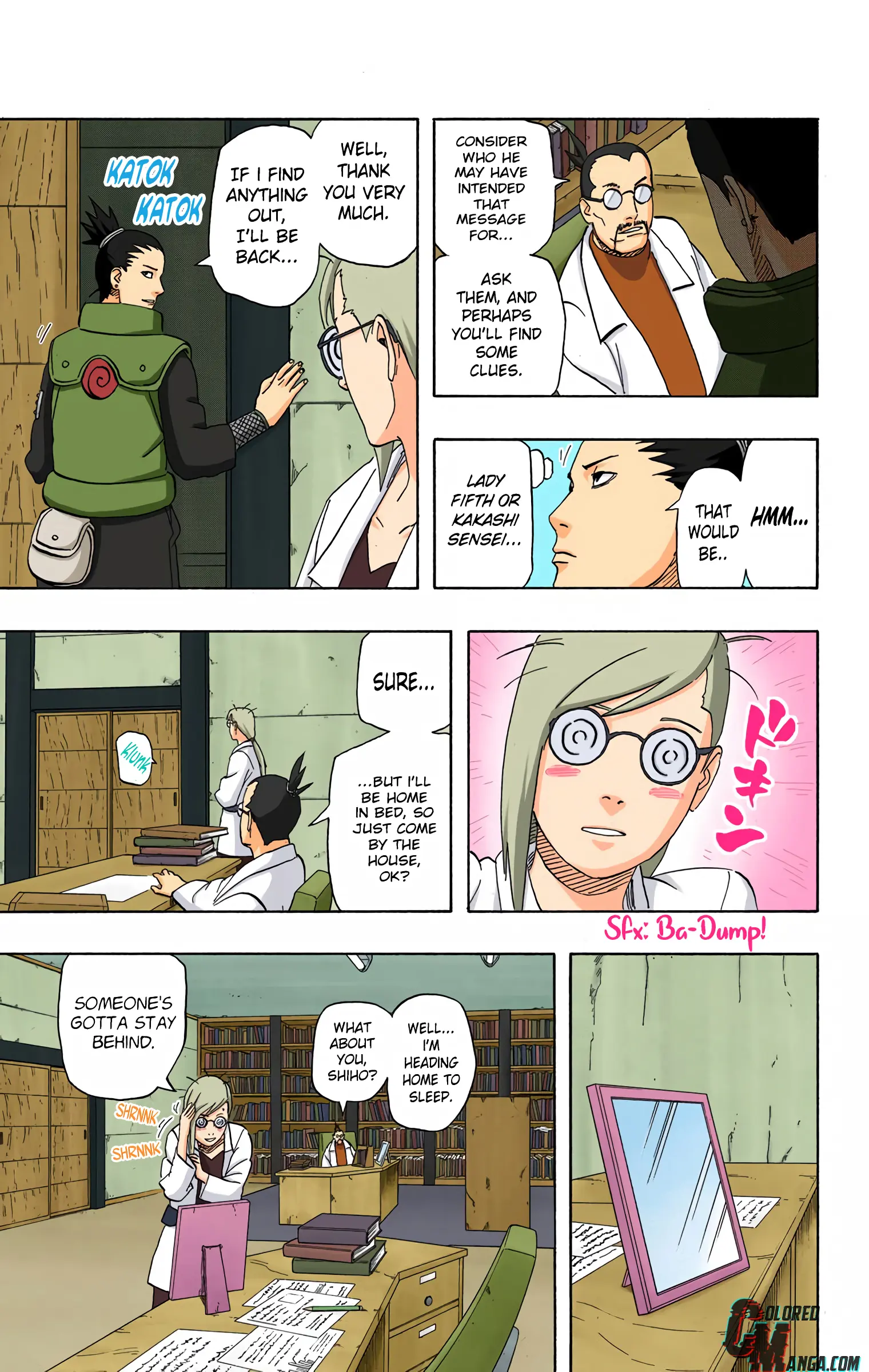 Naruto Colored Manga Online, chapter 406, page 7