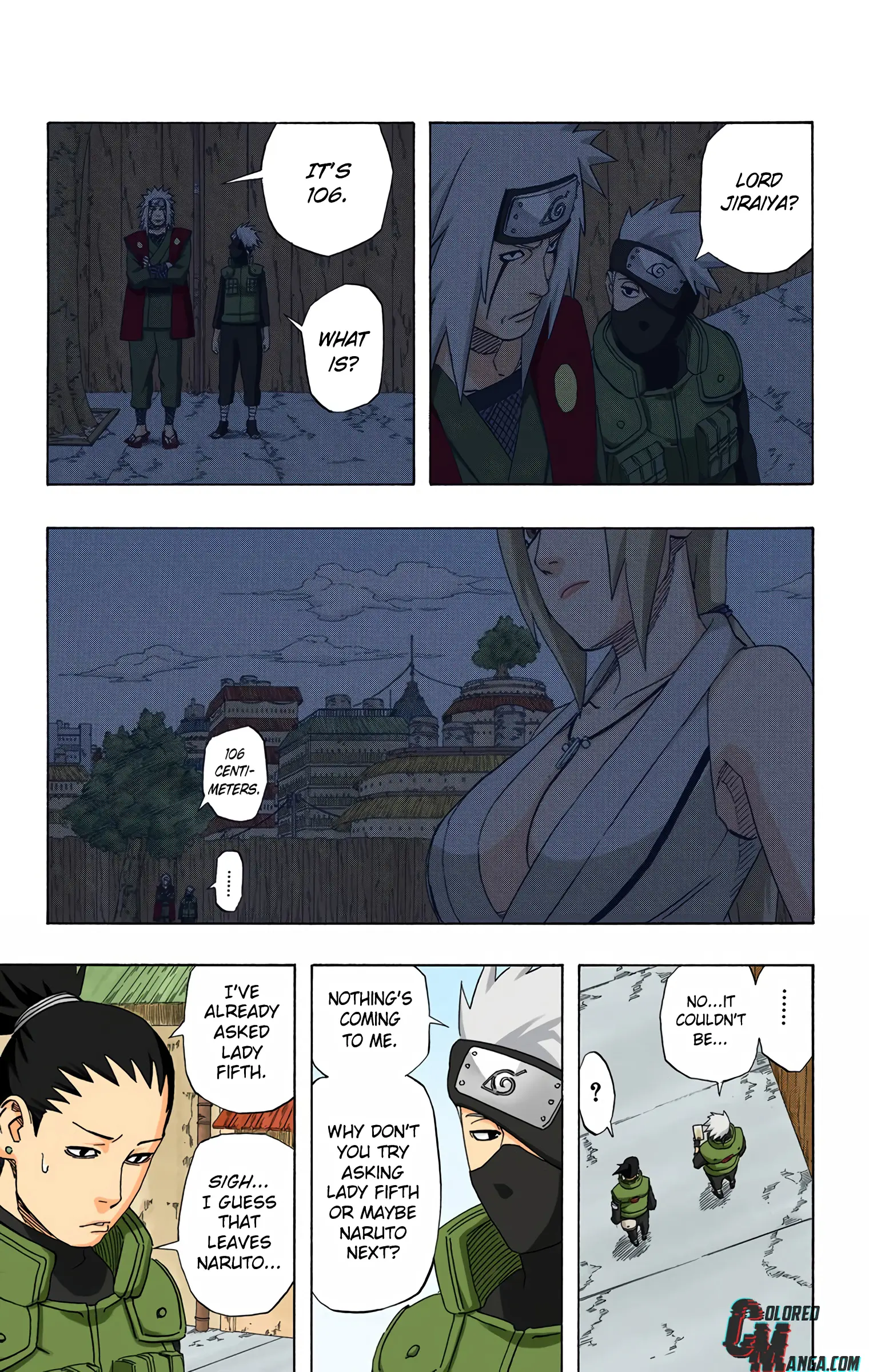 Naruto Colored Manga Online, chapter 406, page 9