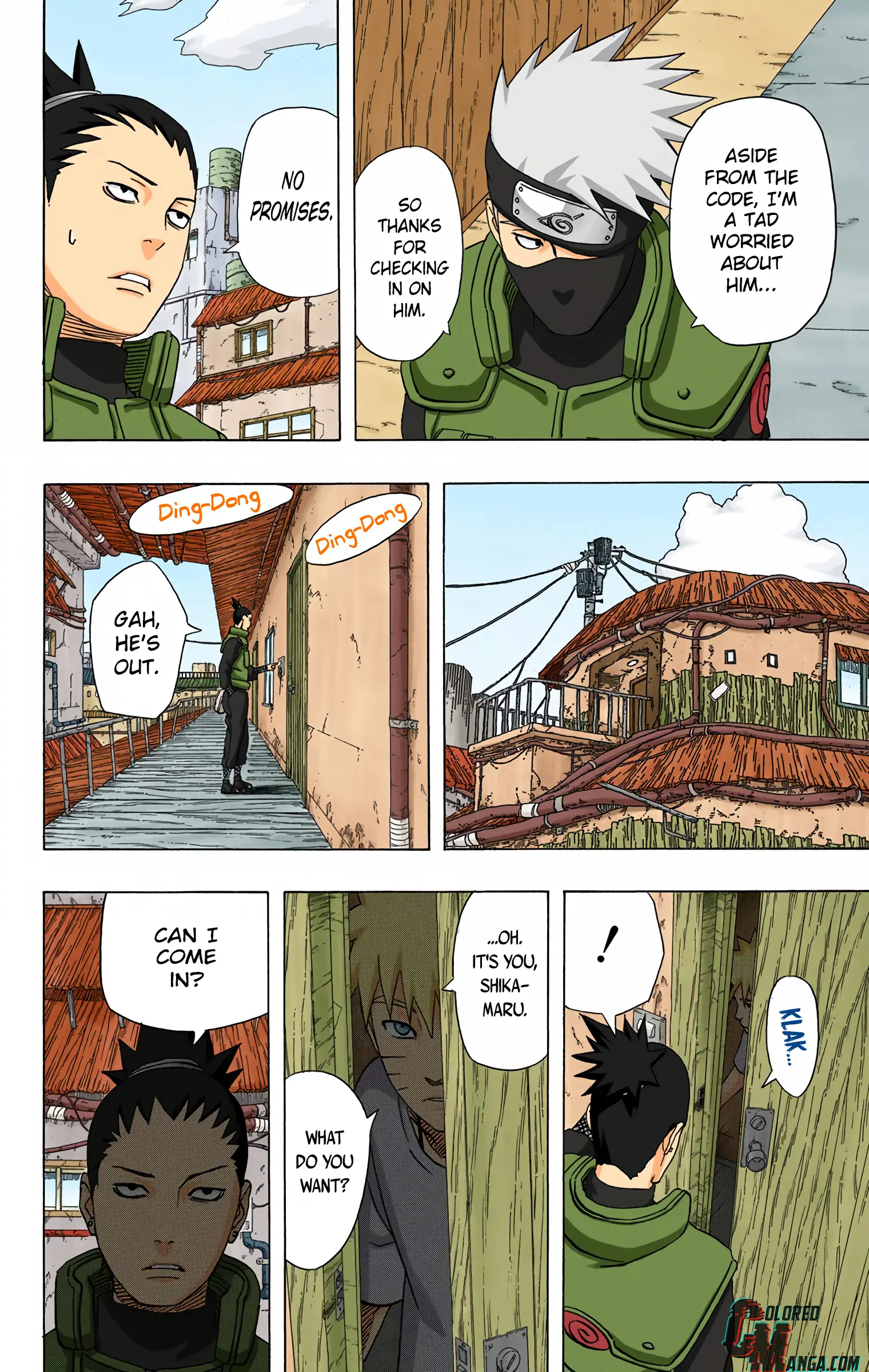 Naruto Colored Manga Online, chapter 406, page 10