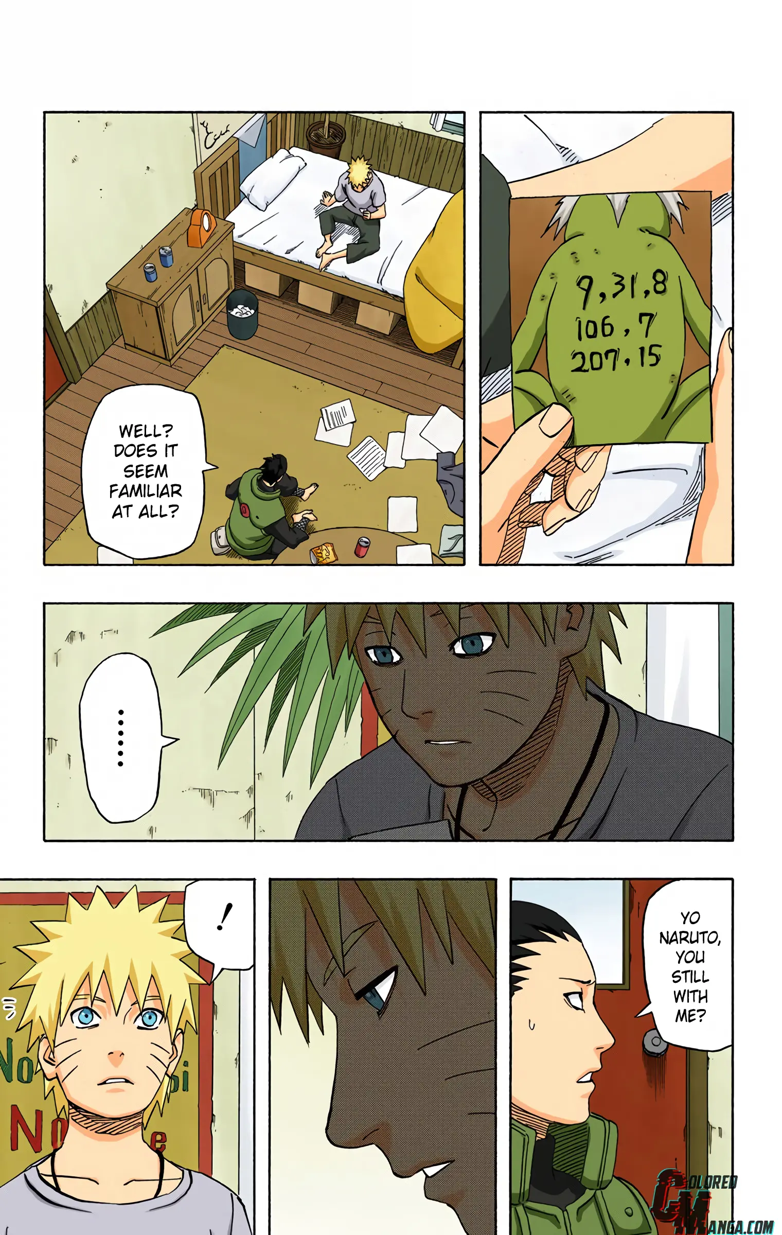 Naruto Colored Manga Online, chapter 406, page 11