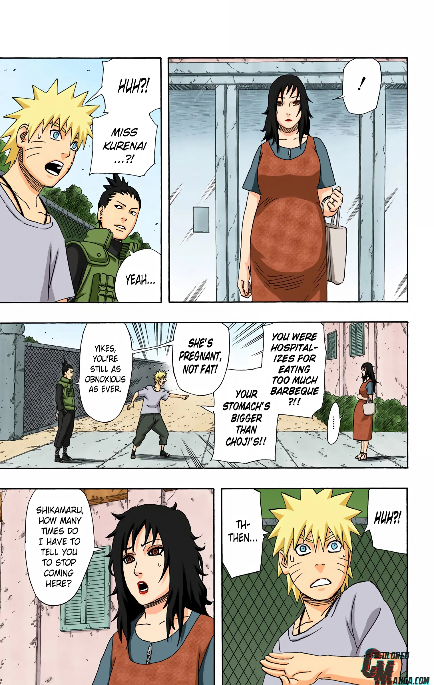 Naruto Colored Manga Online, chapter 406, page 13
