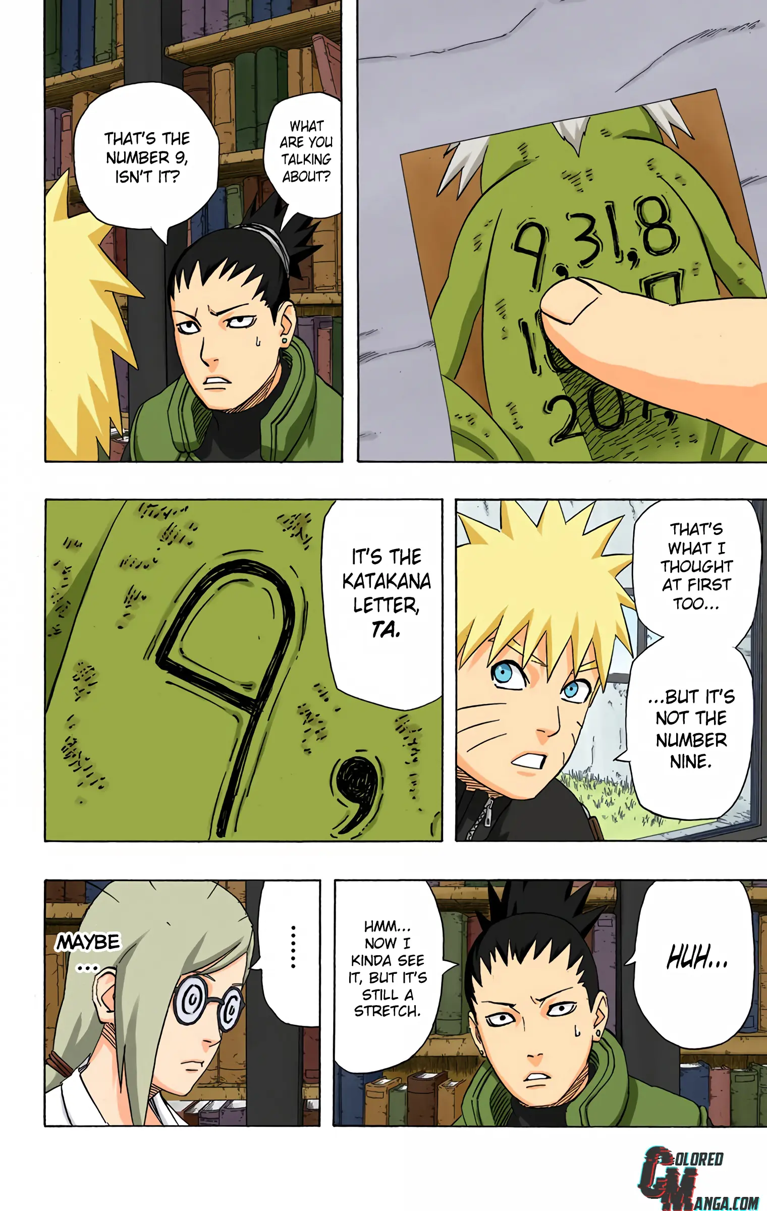 Naruto Colored Manga Online, chapter 407, page 4
