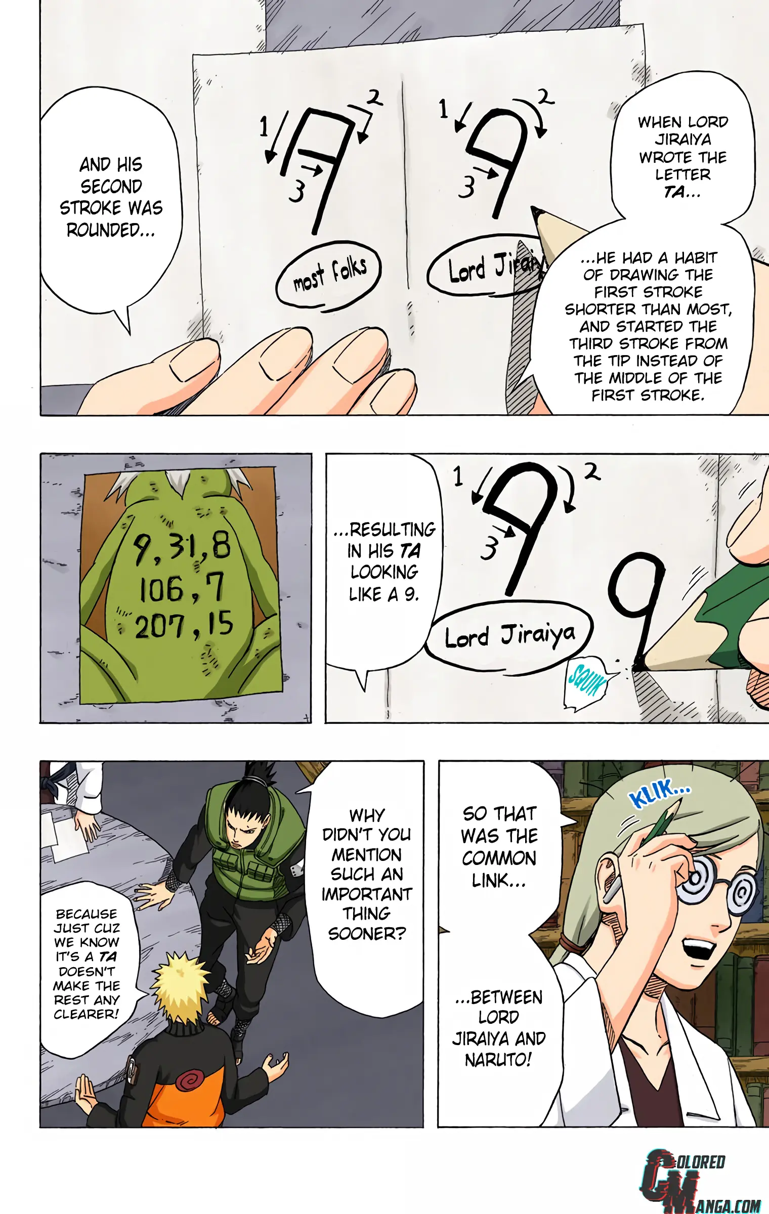 Naruto Colored Manga Online, chapter 407, page 6