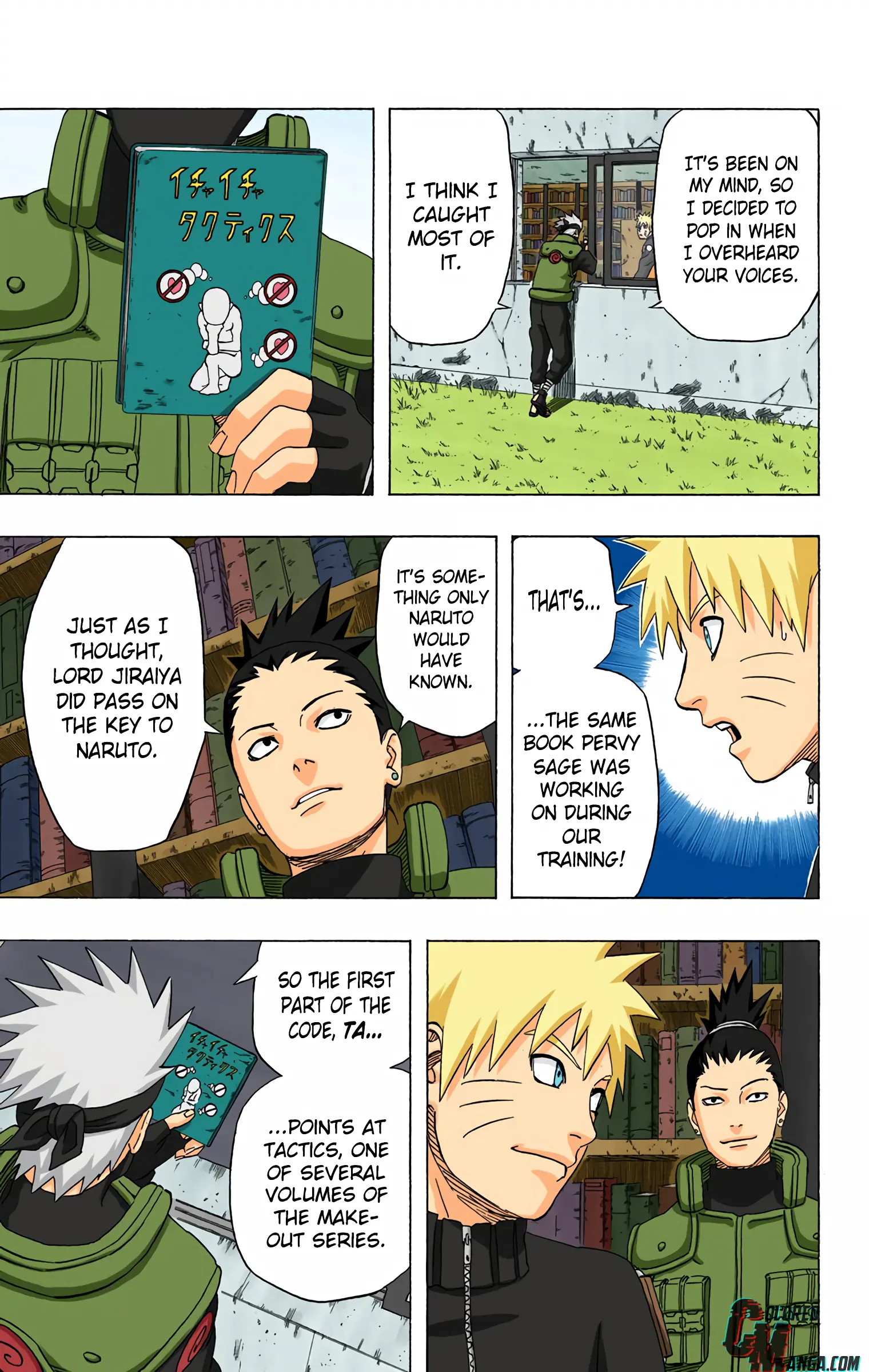 Naruto Colored Manga Online, chapter 407, page 9