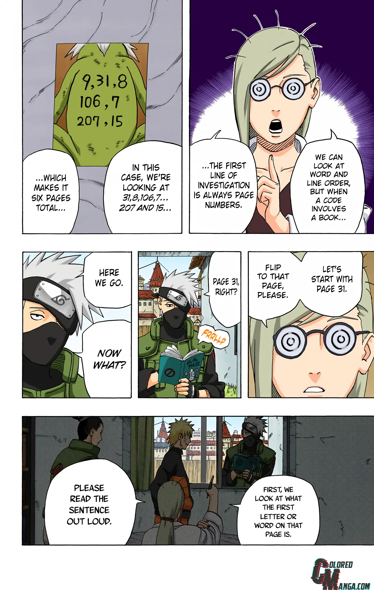 Naruto Colored Manga Online, chapter 407, page 10
