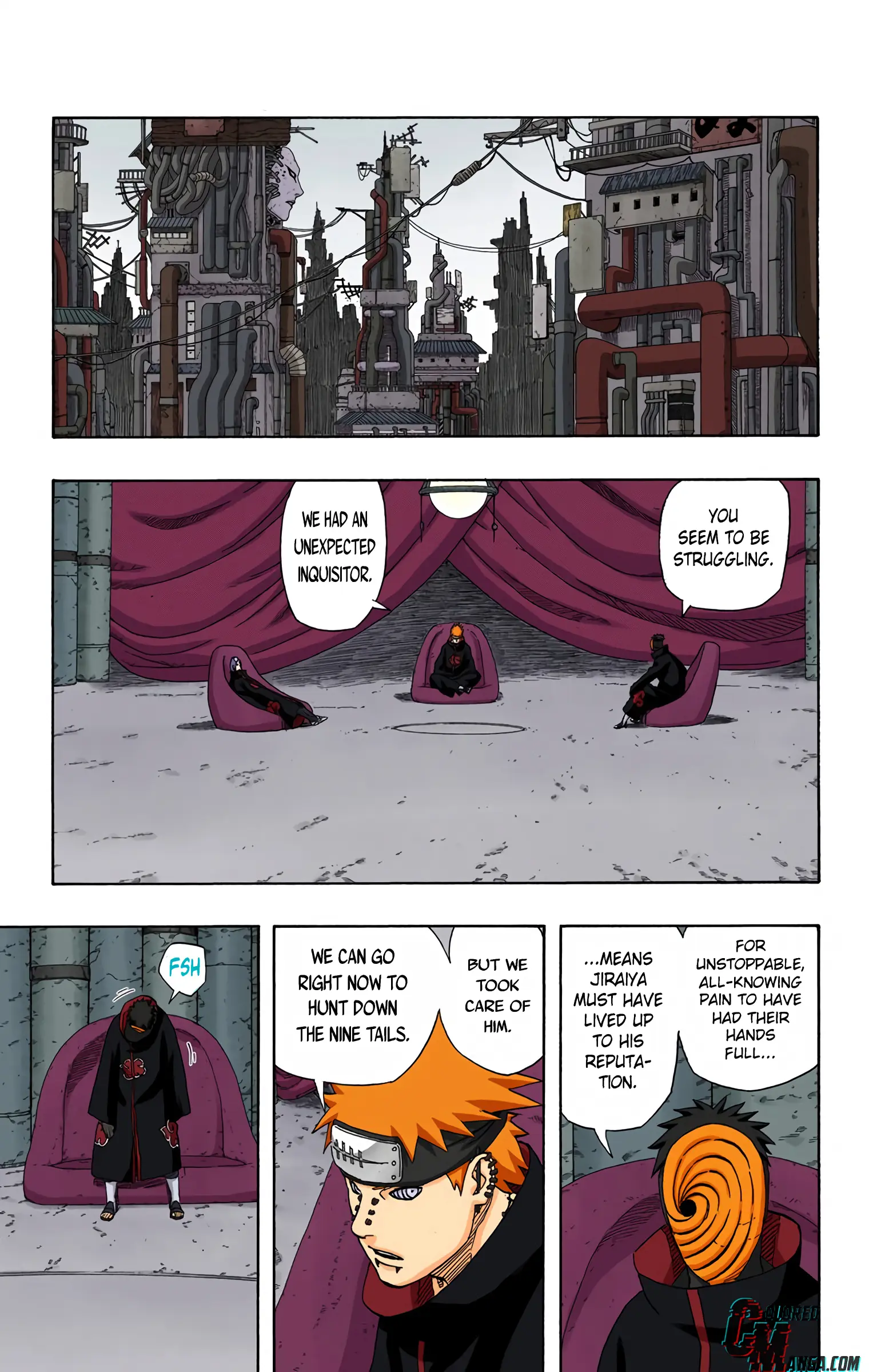 Naruto Colored Manga Online, chapter 407, page 15