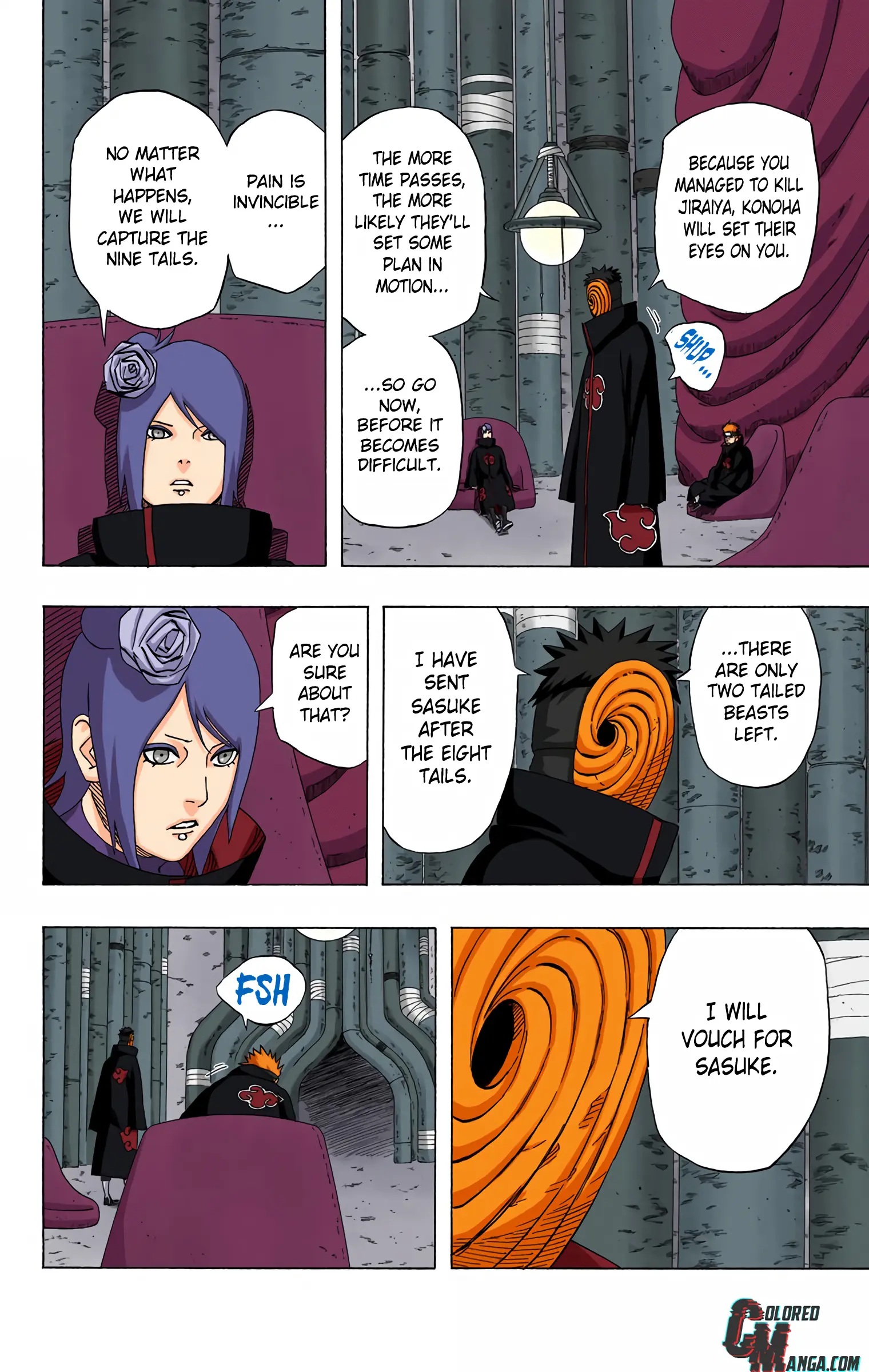 Naruto Colored Manga Online, chapter 407, page 16