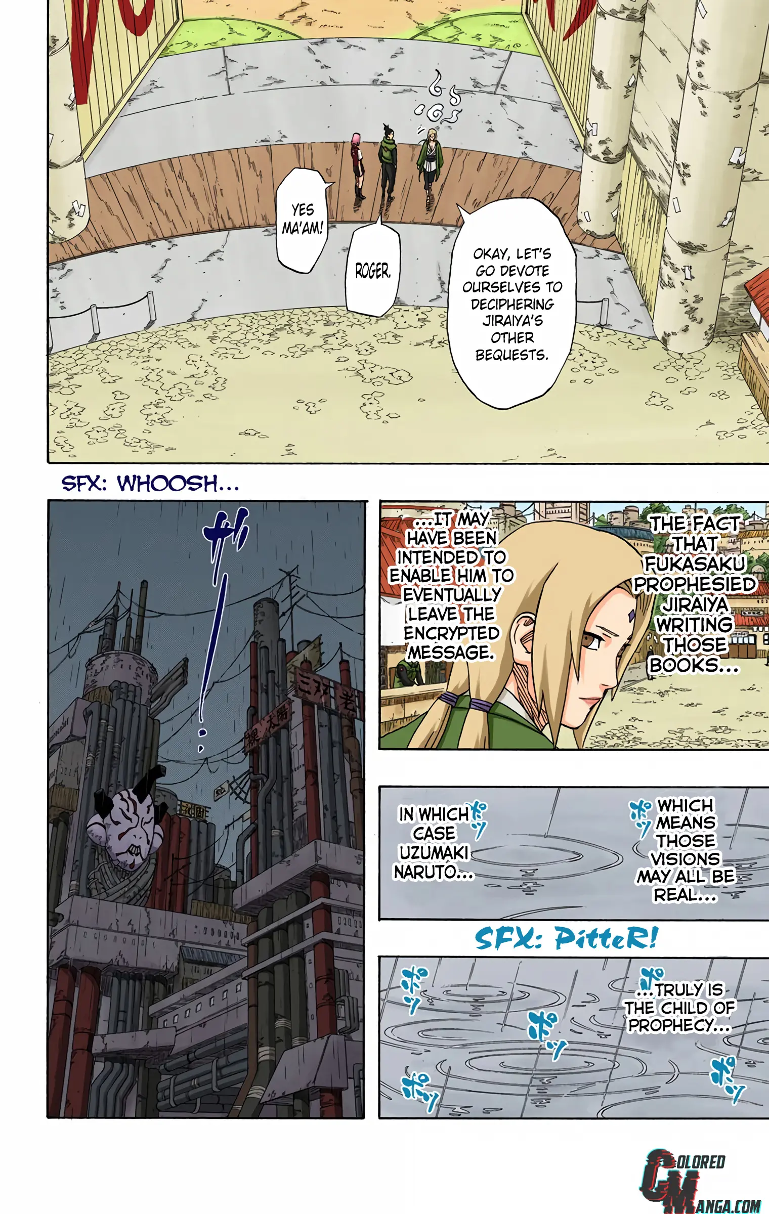 Naruto Colored Manga Online, chapter 409, page 6