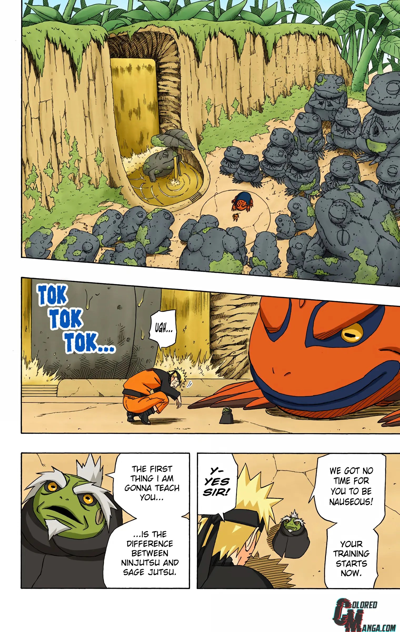 Naruto Colored Manga Online, chapter 409, page 10