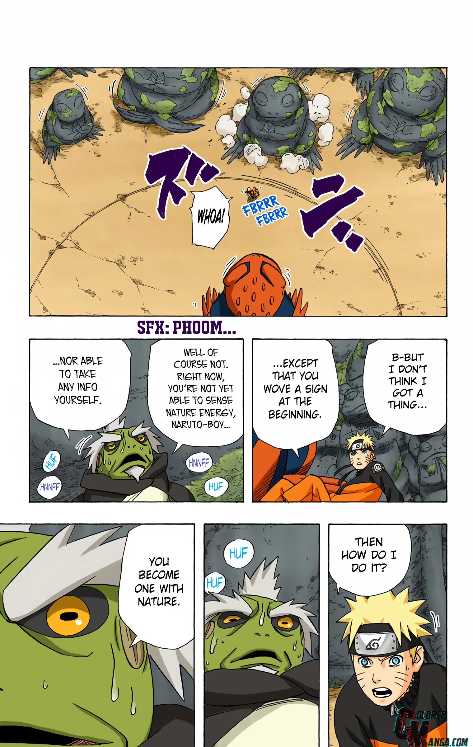 Naruto Colored Manga Online, chapter 409, page 15