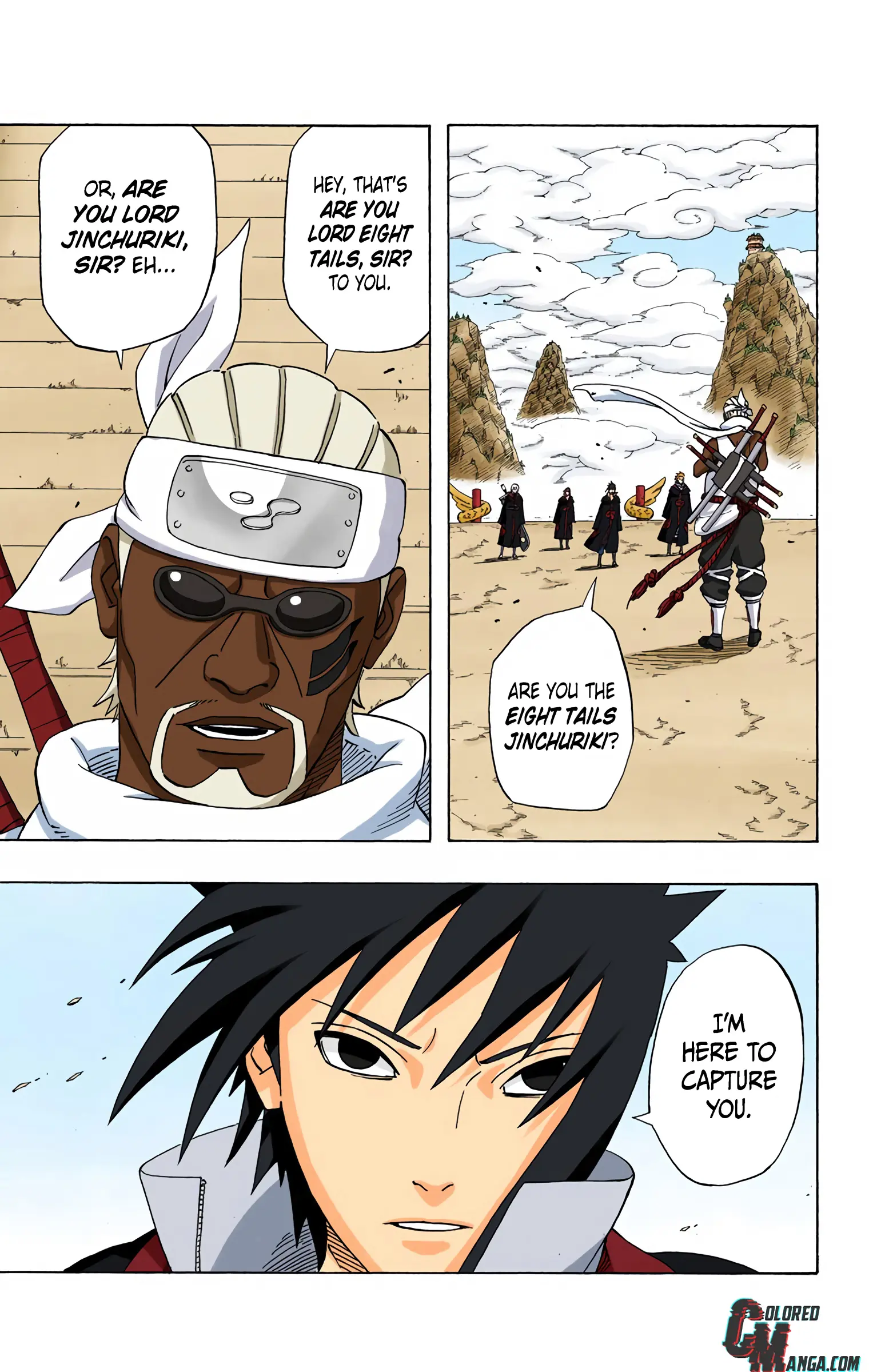 Naruto Colored Manga Online, chapter 409, page 17