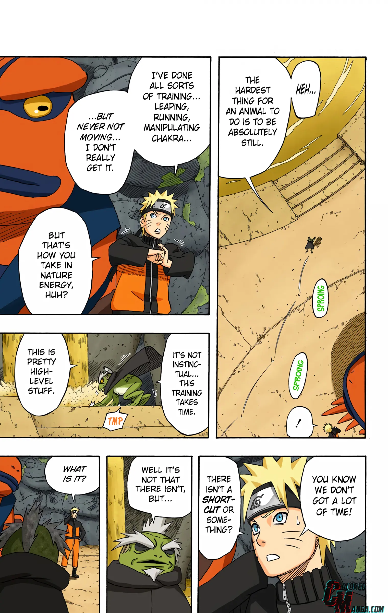 Naruto Colored Manga Online, chapter 410, page 10
