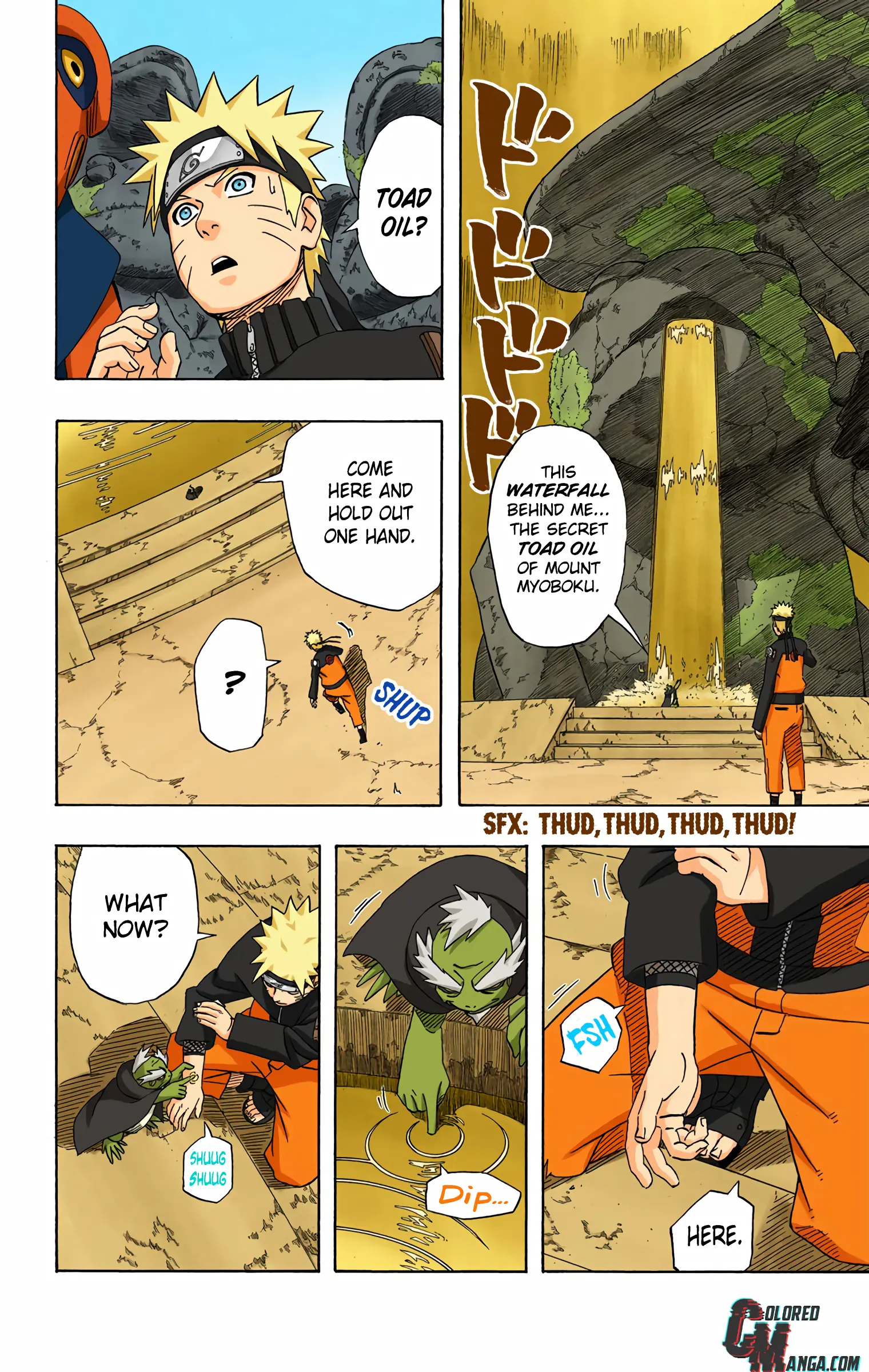 Naruto Colored Manga Online, chapter 410, page 11