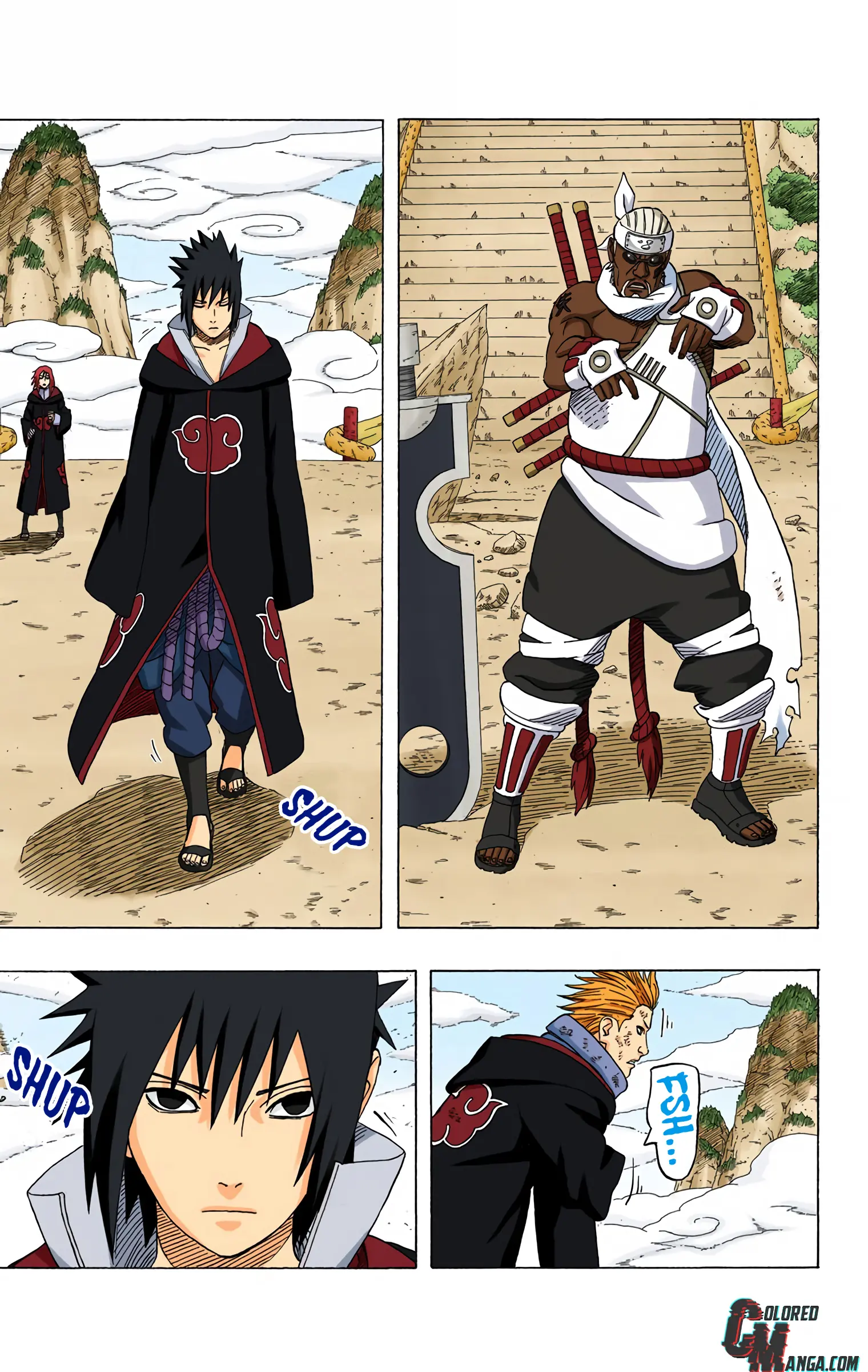 Naruto Colored Manga Online, chapter 411, page 2