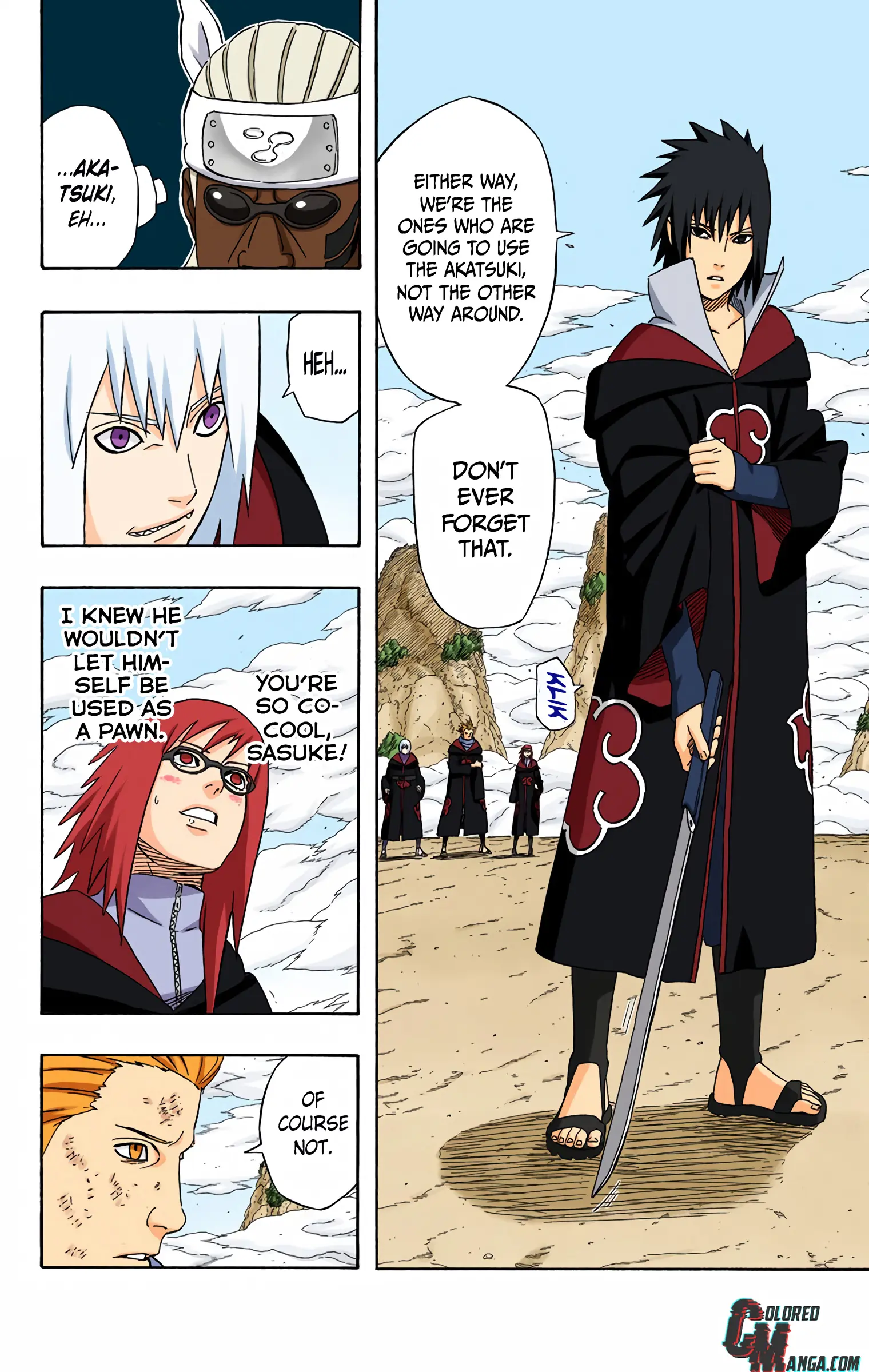 Naruto Colored Manga Online, chapter 411, page 5