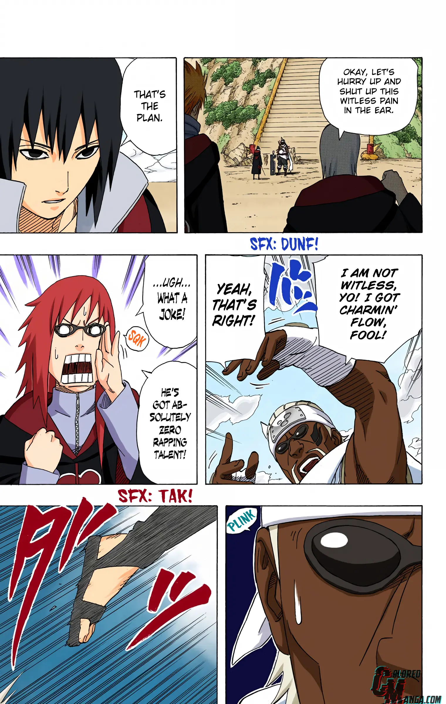 Naruto Colored Manga Online, chapter 411, page 6