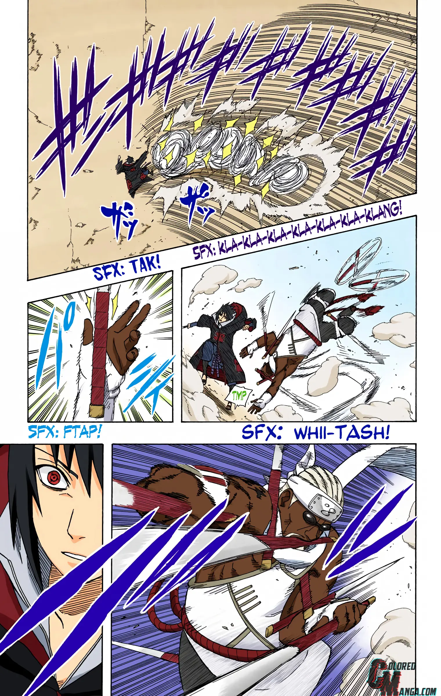 Naruto Colored Manga Online, chapter 411, page 14
