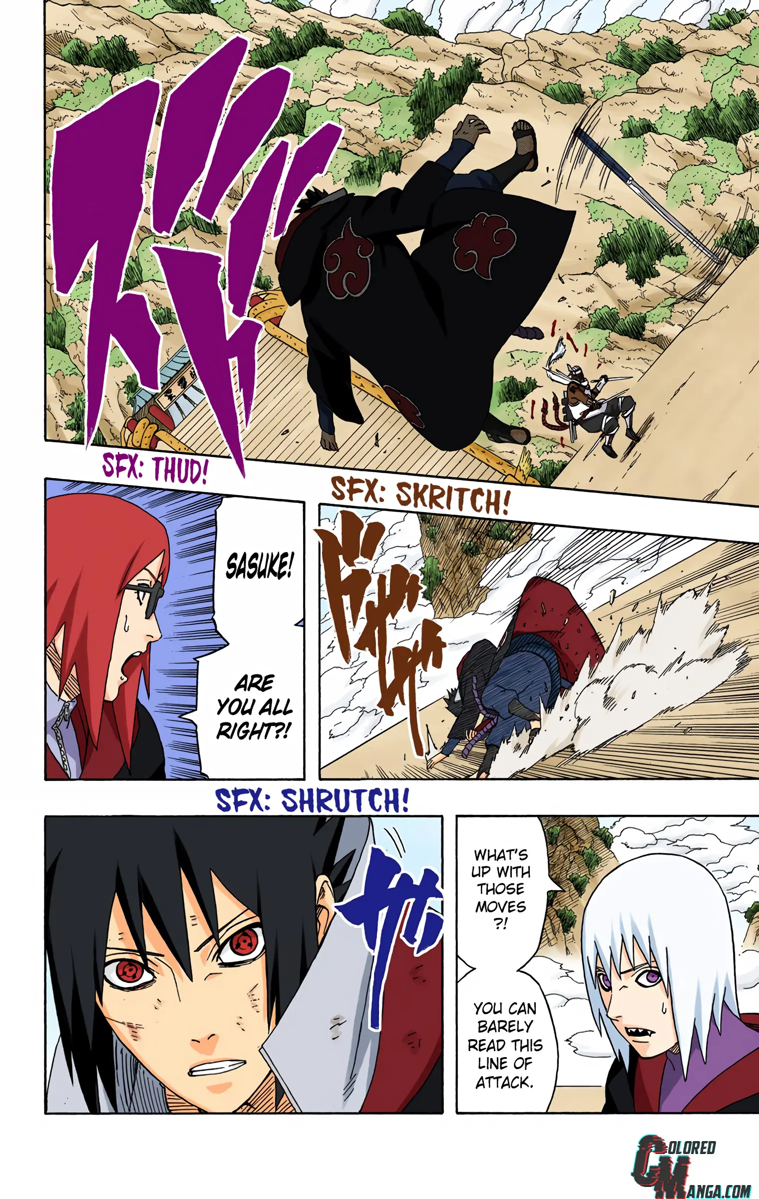Naruto Colored Manga Online, chapter 411, page 15