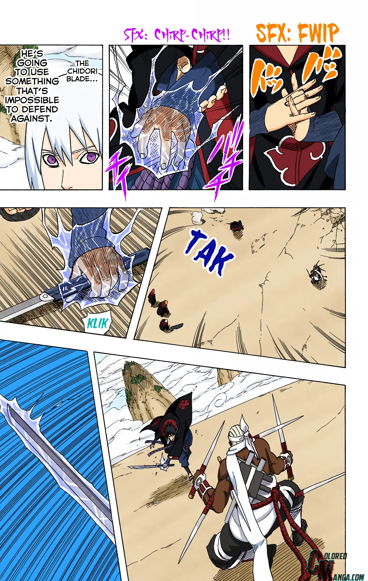 Naruto Colored Manga Online, chapter 411, page 16