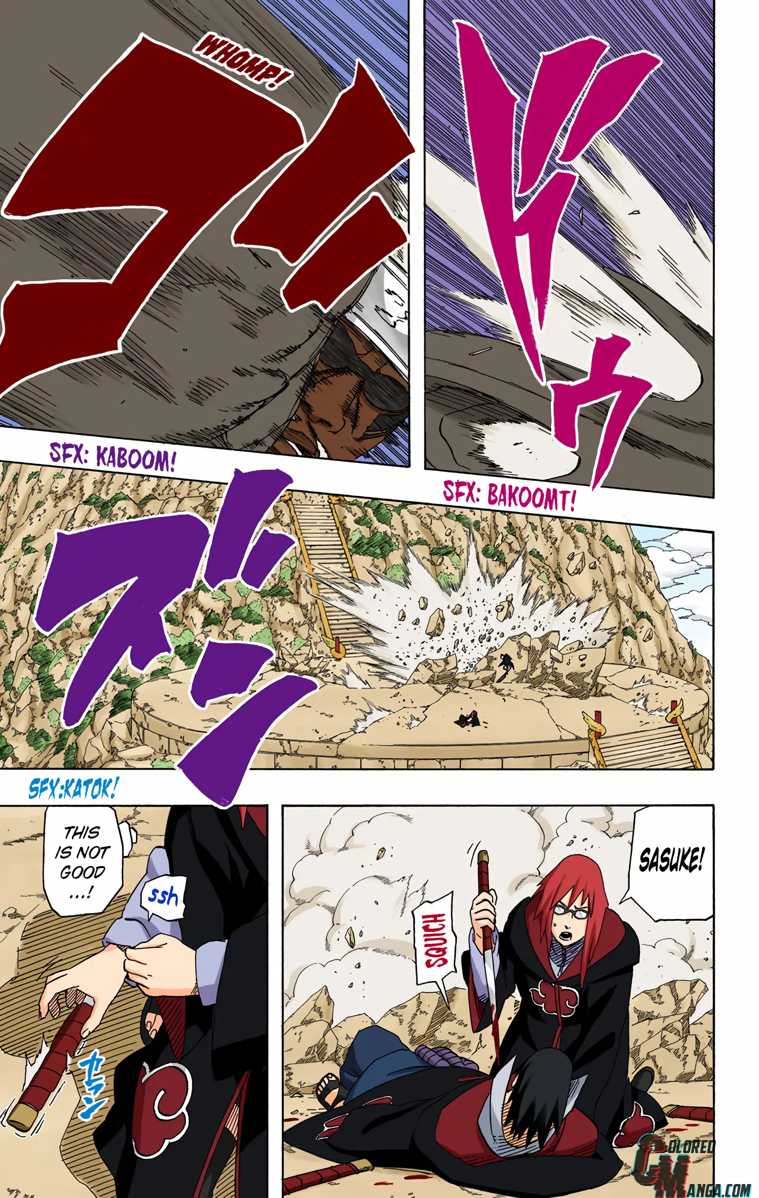 Naruto Colored Manga Online, chapter 412, page 5