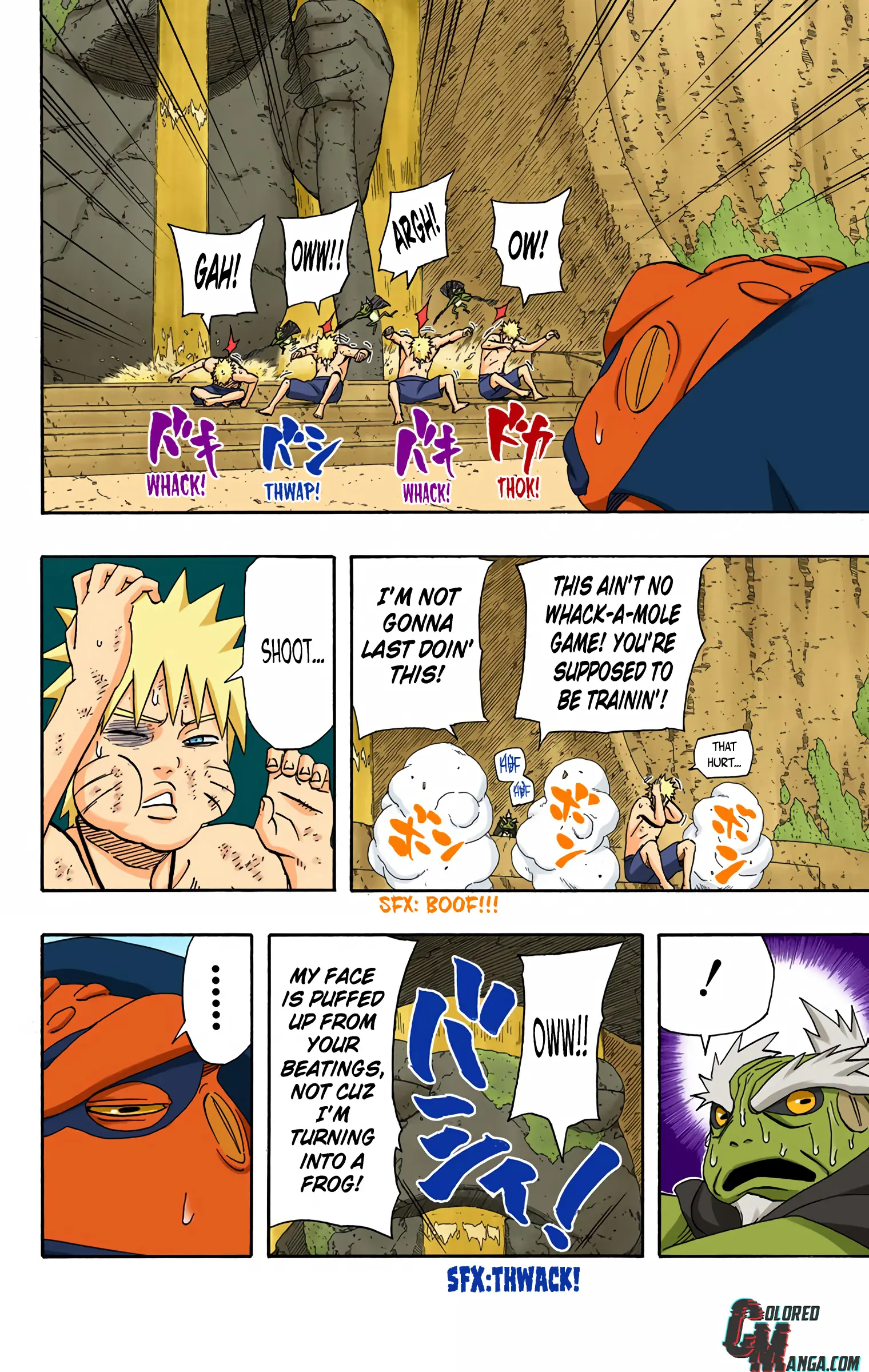 Naruto Colored Manga Online, chapter 412, page 10