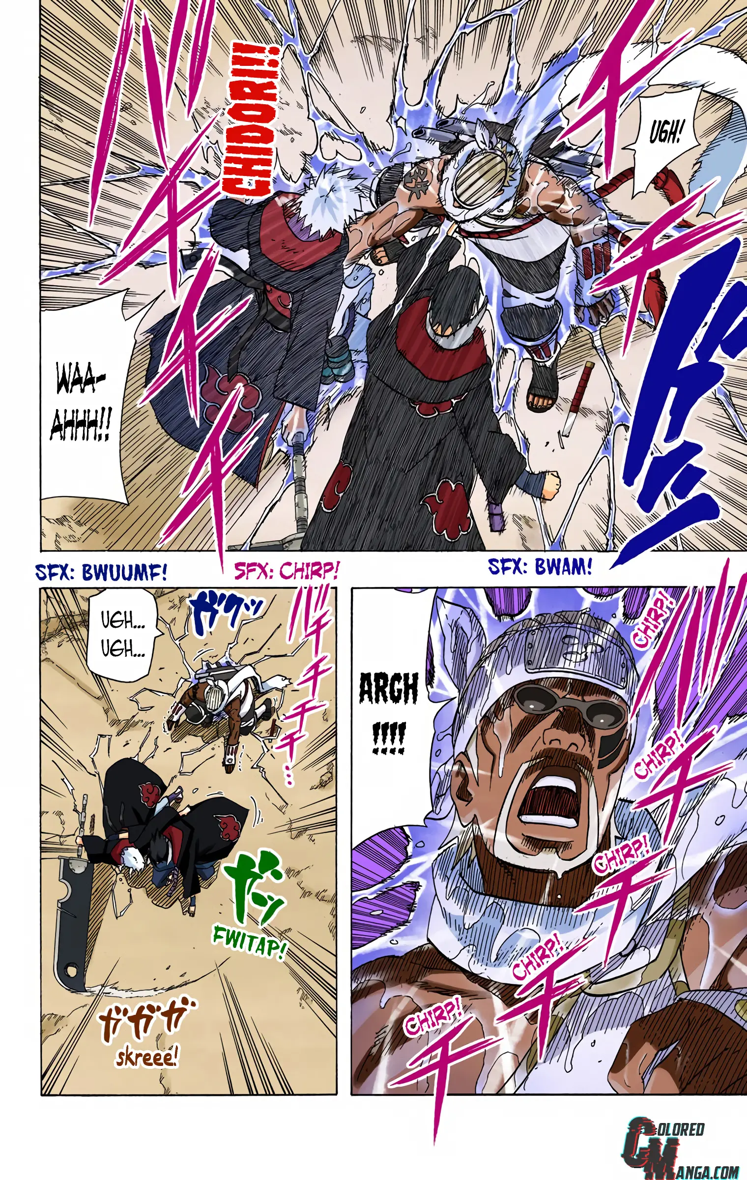 Naruto Colored Manga Online, chapter 412, page 14