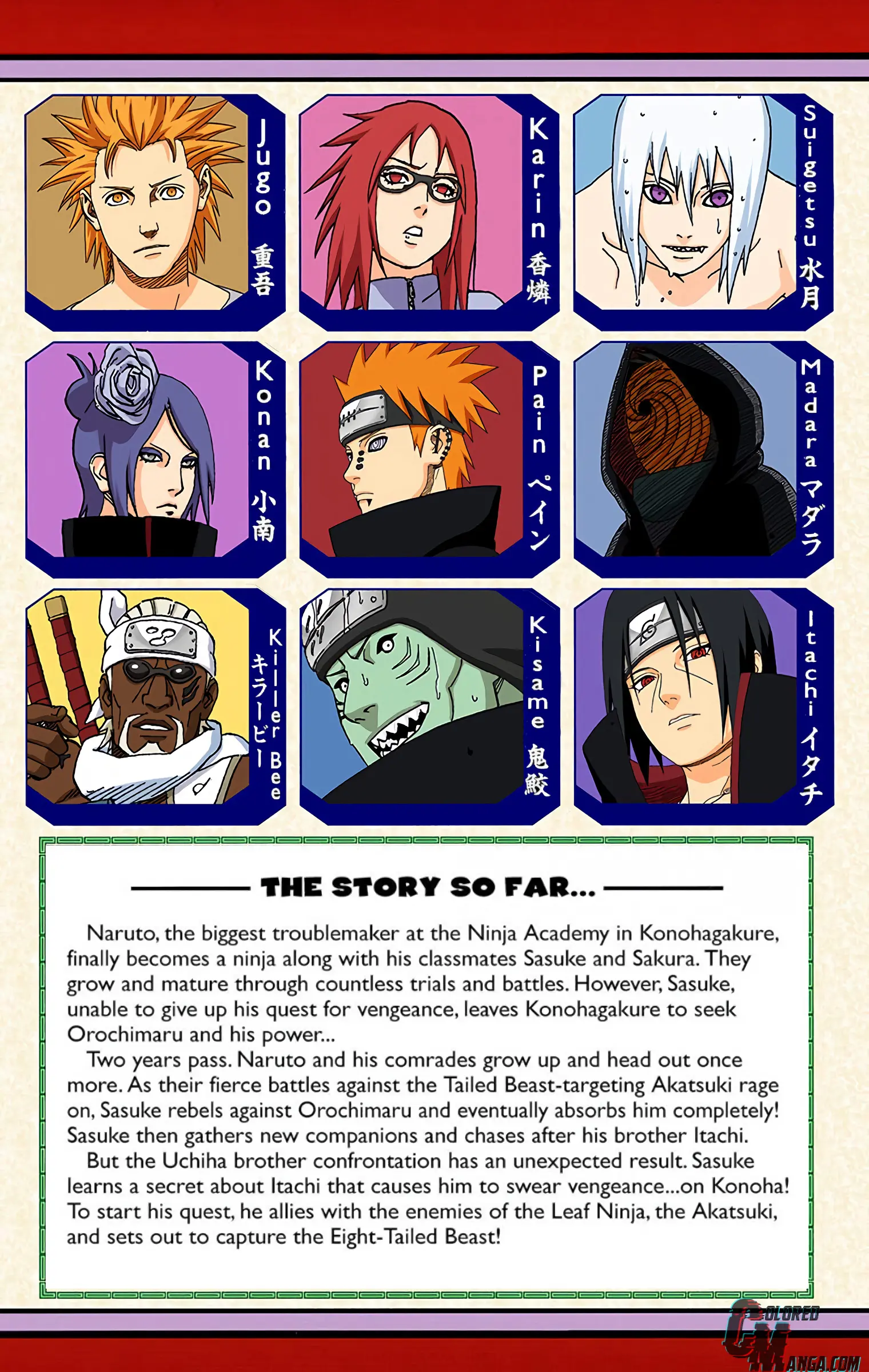 Naruto Colored Manga Online, chapter 413, page 5
