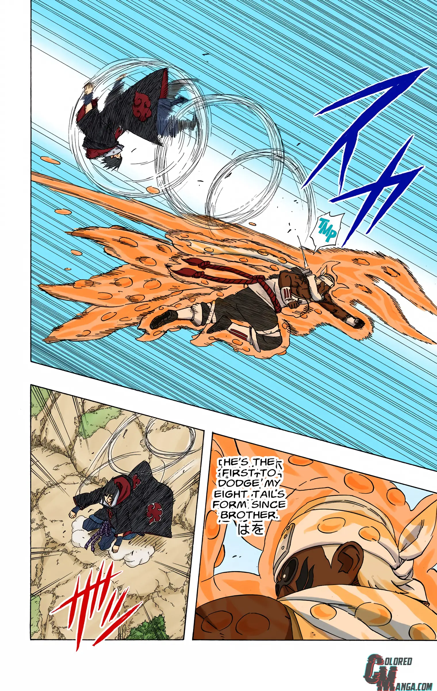 Naruto Colored Manga Online, chapter 413, page 10