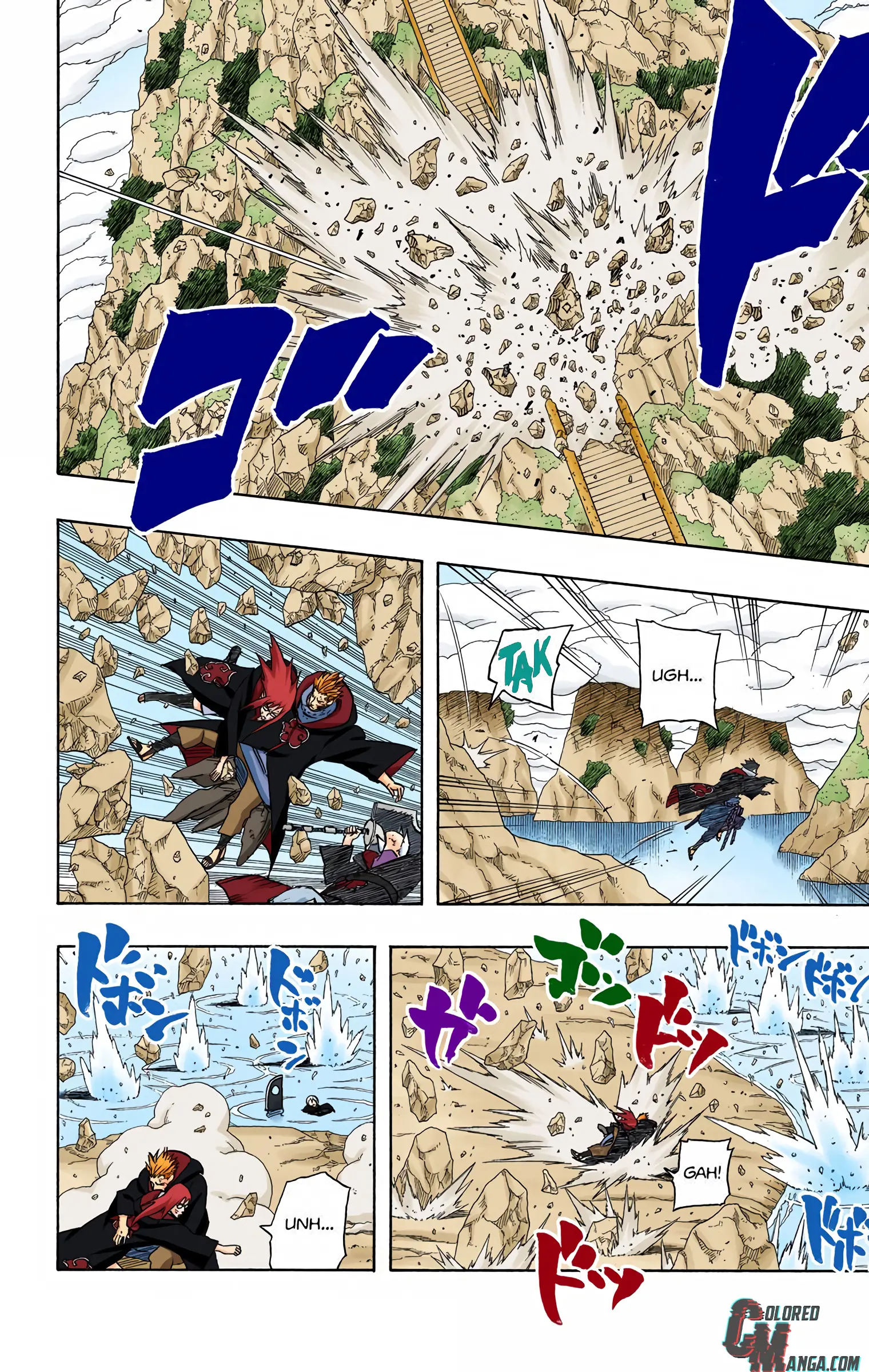 Naruto Colored Manga Online, chapter 413, page 12