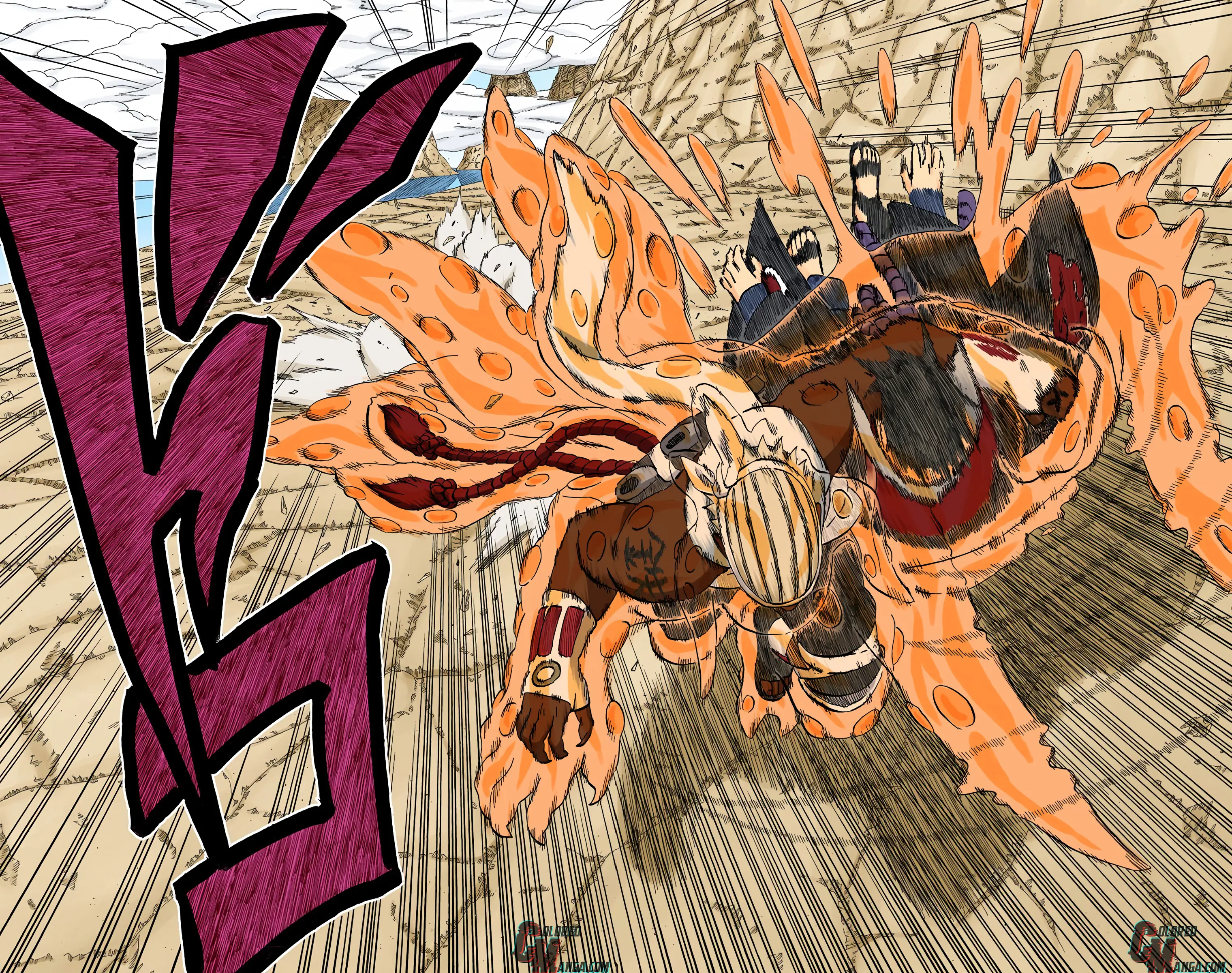Naruto Colored Manga Online, chapter 413, page 16
