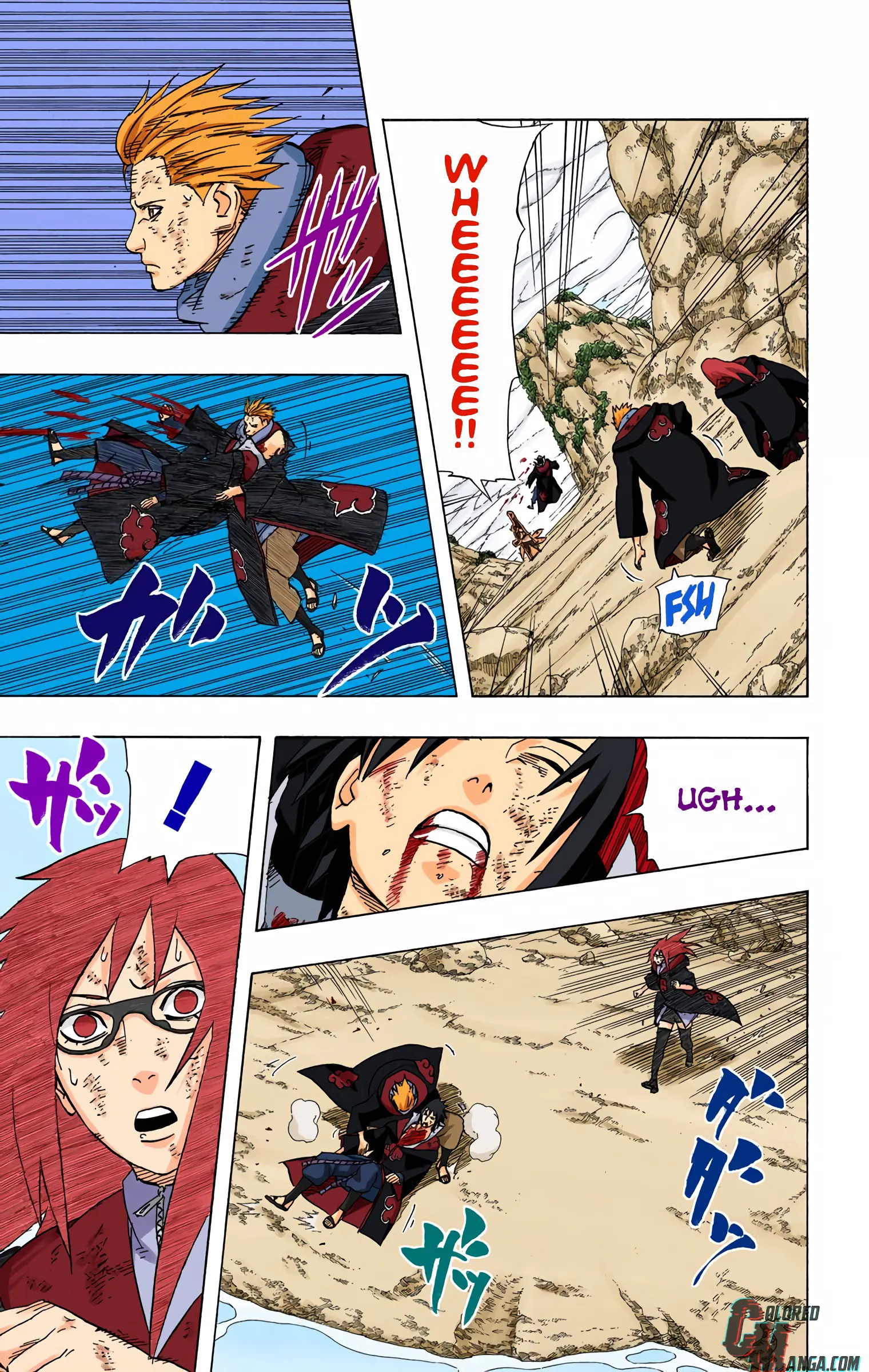 Naruto Colored Manga Online, chapter 413, page 18