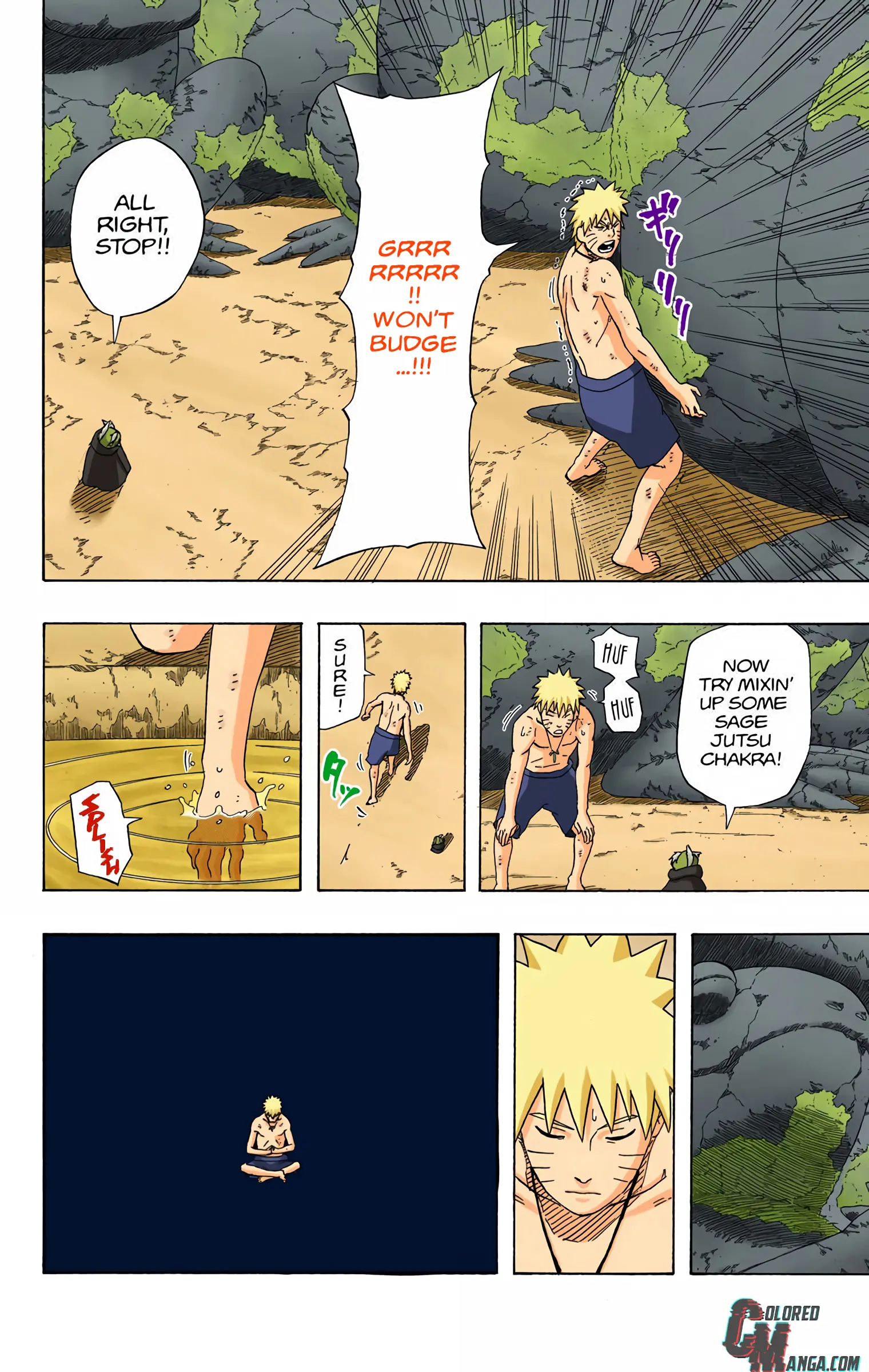 Naruto Colored Manga Online, chapter 414, page 10