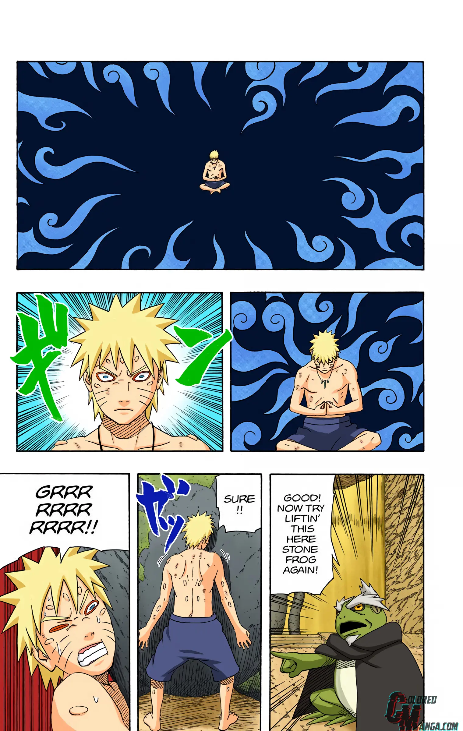 Naruto Colored Manga Online, chapter 414, page 11
