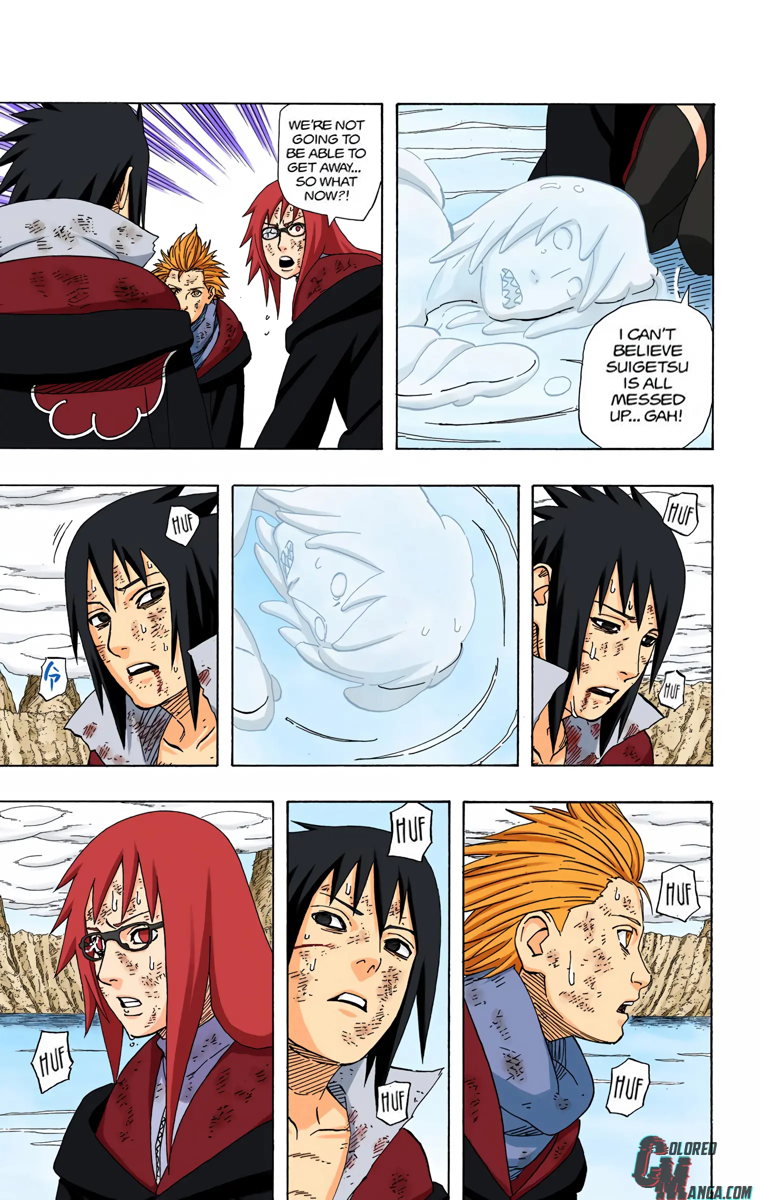 Naruto Colored Manga Online, chapter 414, page 15