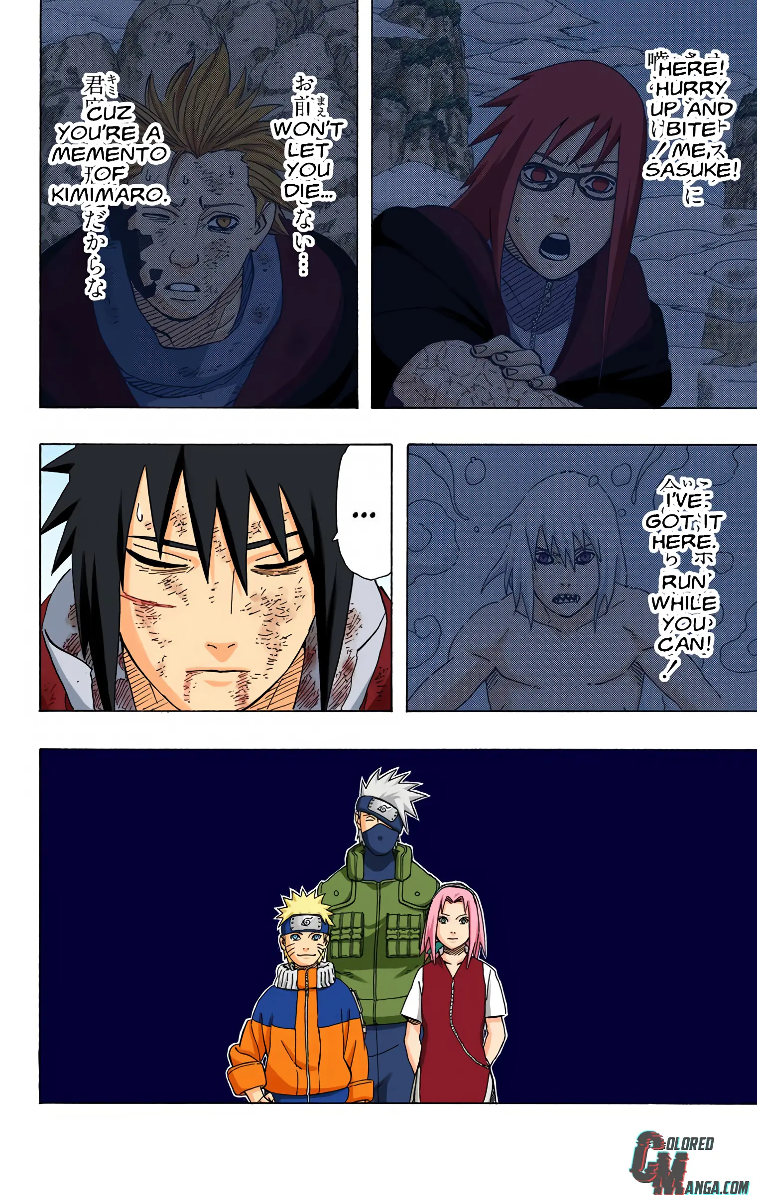 Naruto Colored Manga Online, chapter 414, page 16