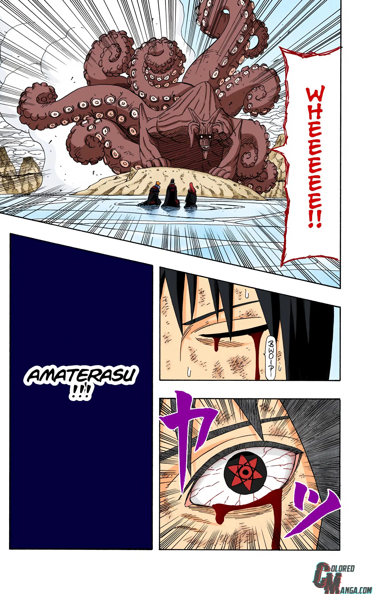 Naruto Colored Manga Online, chapter 414, page 17