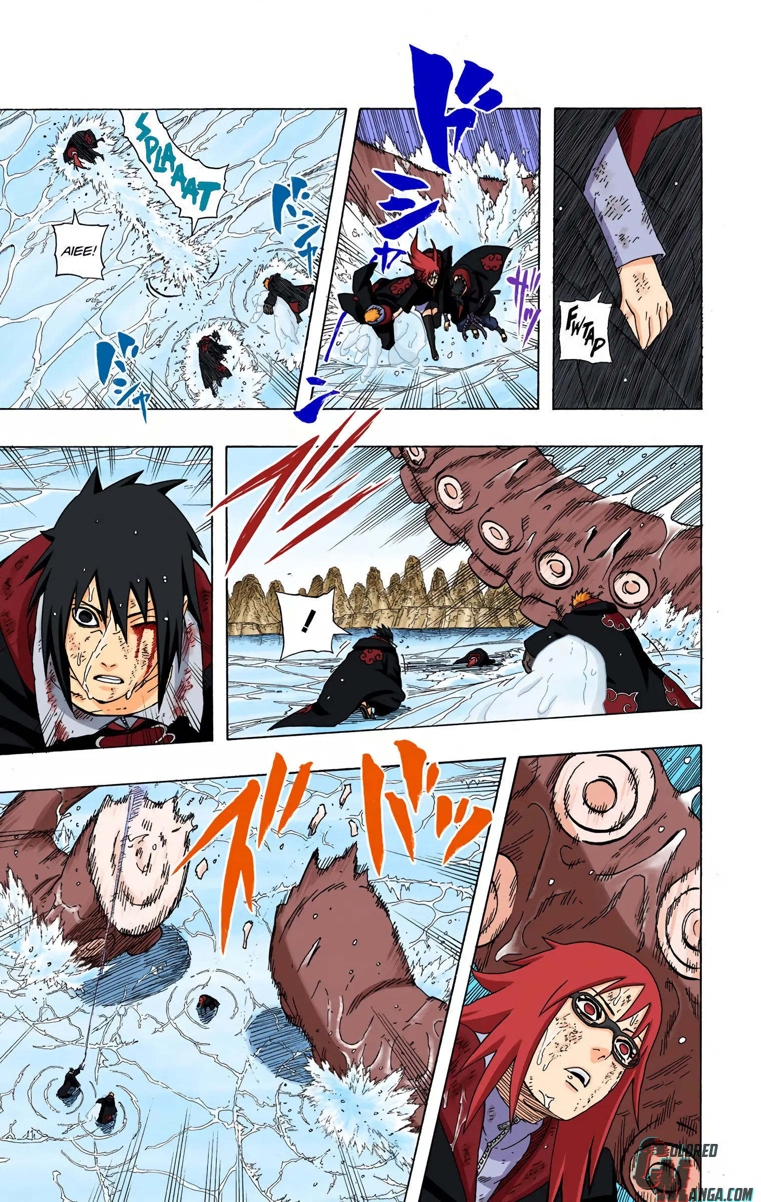 Naruto Colored Manga Online, chapter 415, page 4