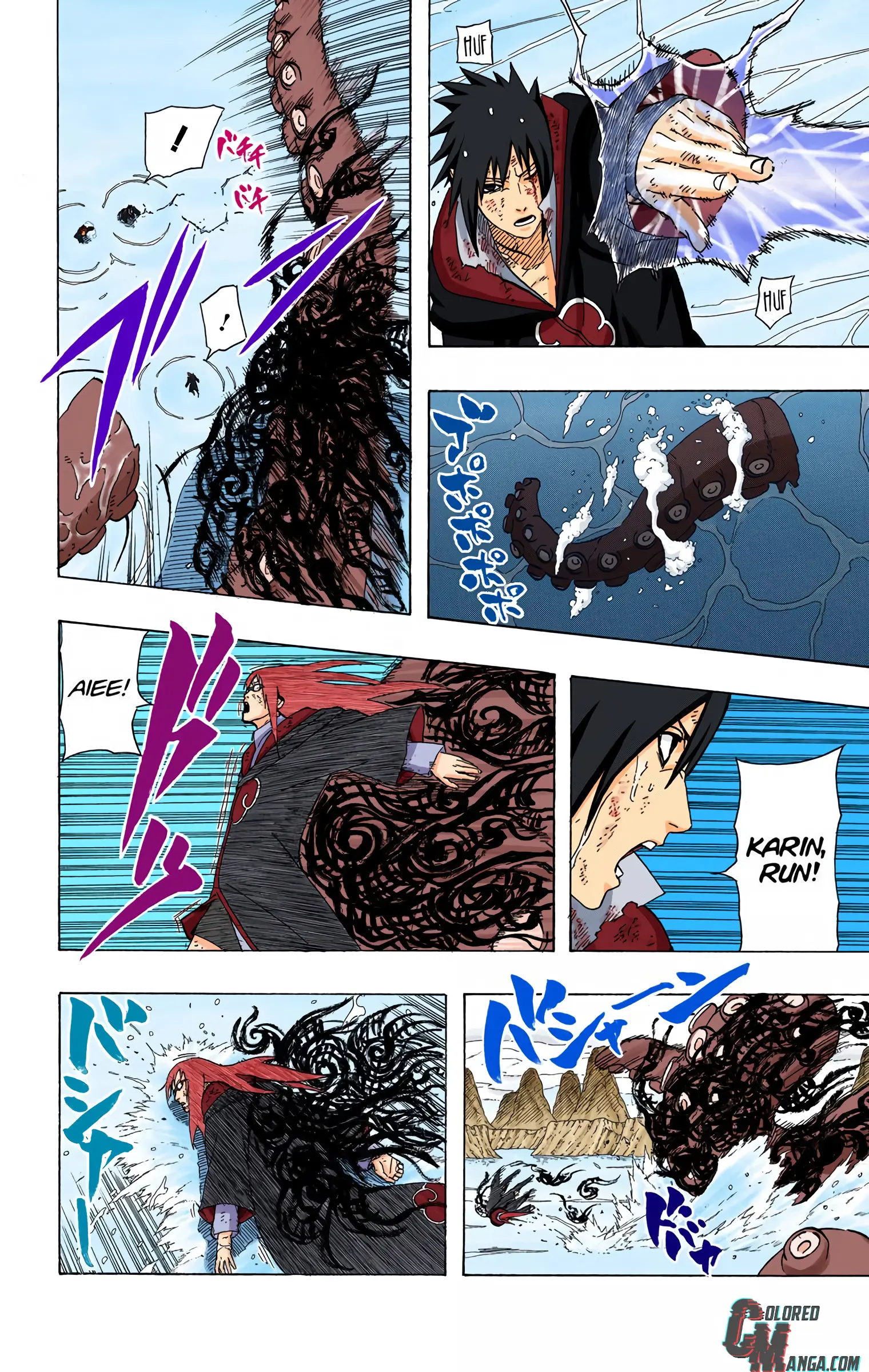 Naruto Colored Manga Online, chapter 415, page 5