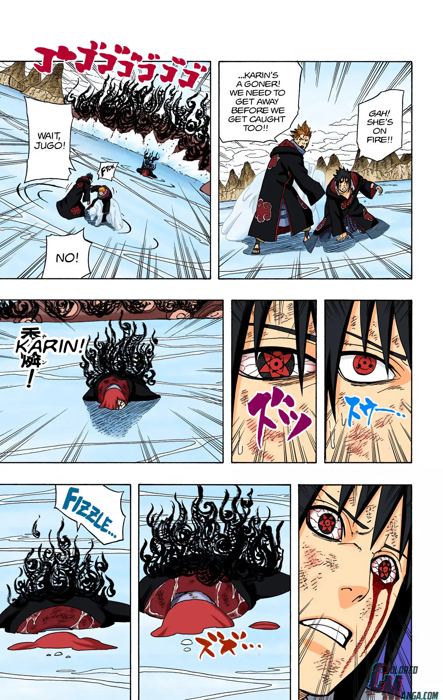 Naruto Colored Manga Online, chapter 415, page 6
