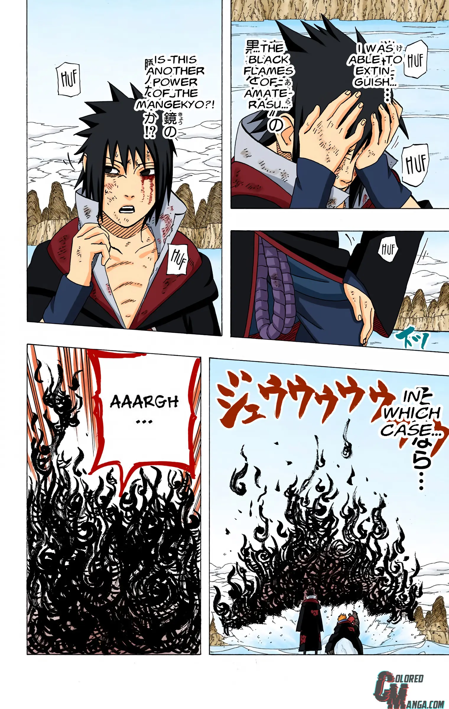 Naruto Colored Manga Online, chapter 415, page 9