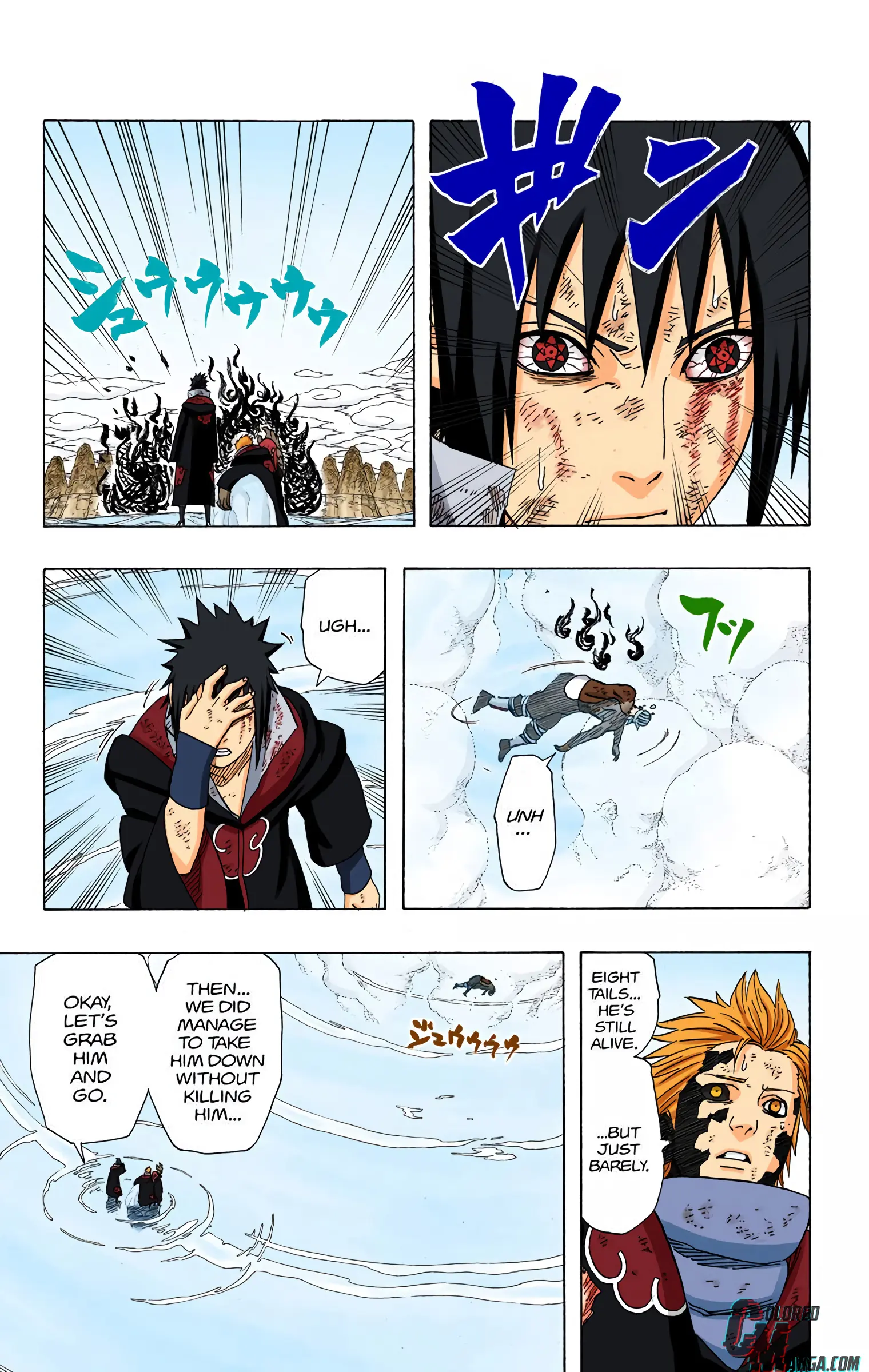 Naruto Colored Manga Online, chapter 415, page 10
