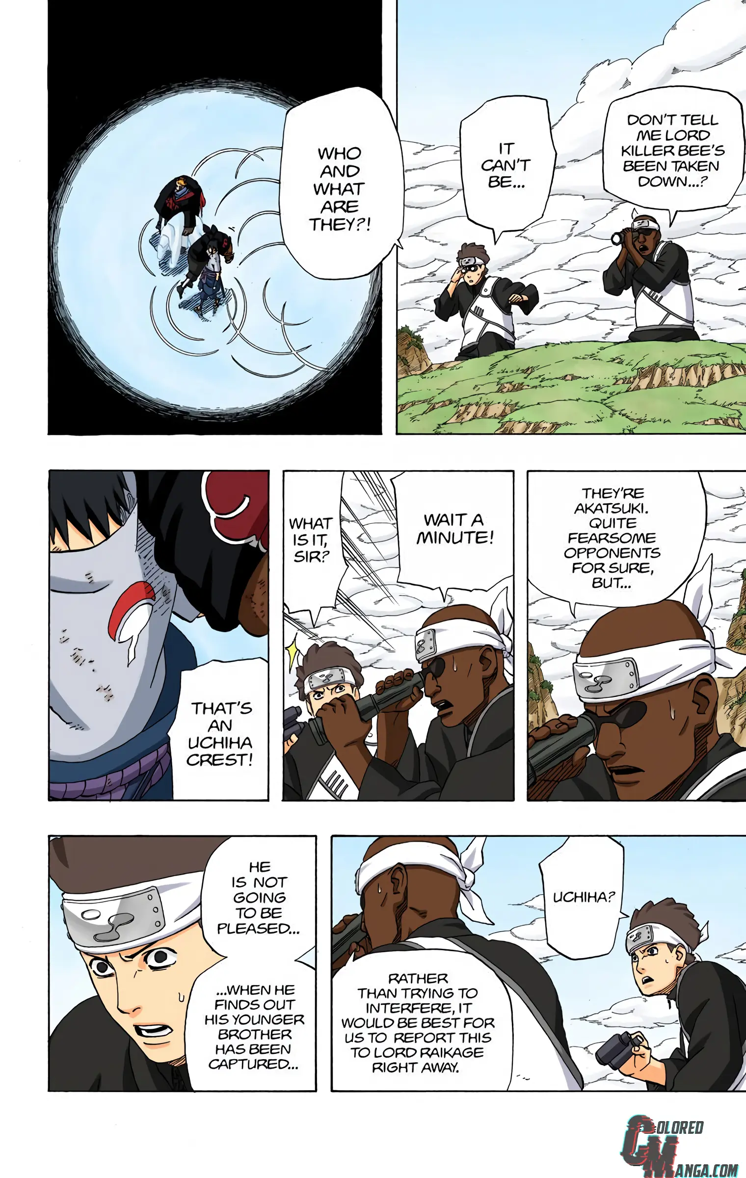 Naruto Colored Manga Online, chapter 415, page 11
