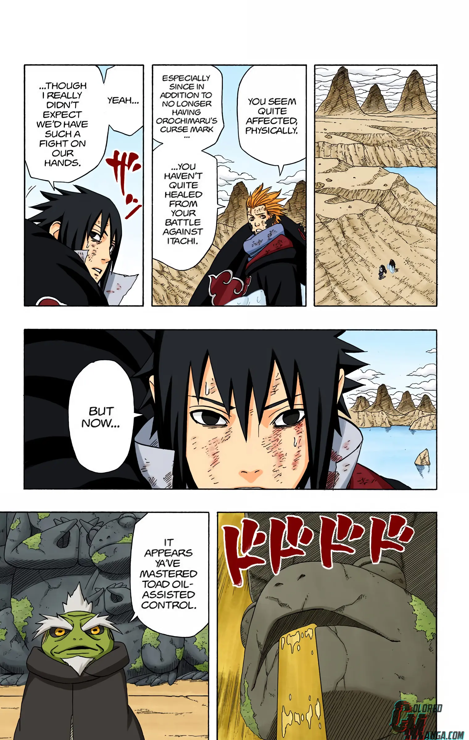 Naruto Colored Manga Online, chapter 415, page 12