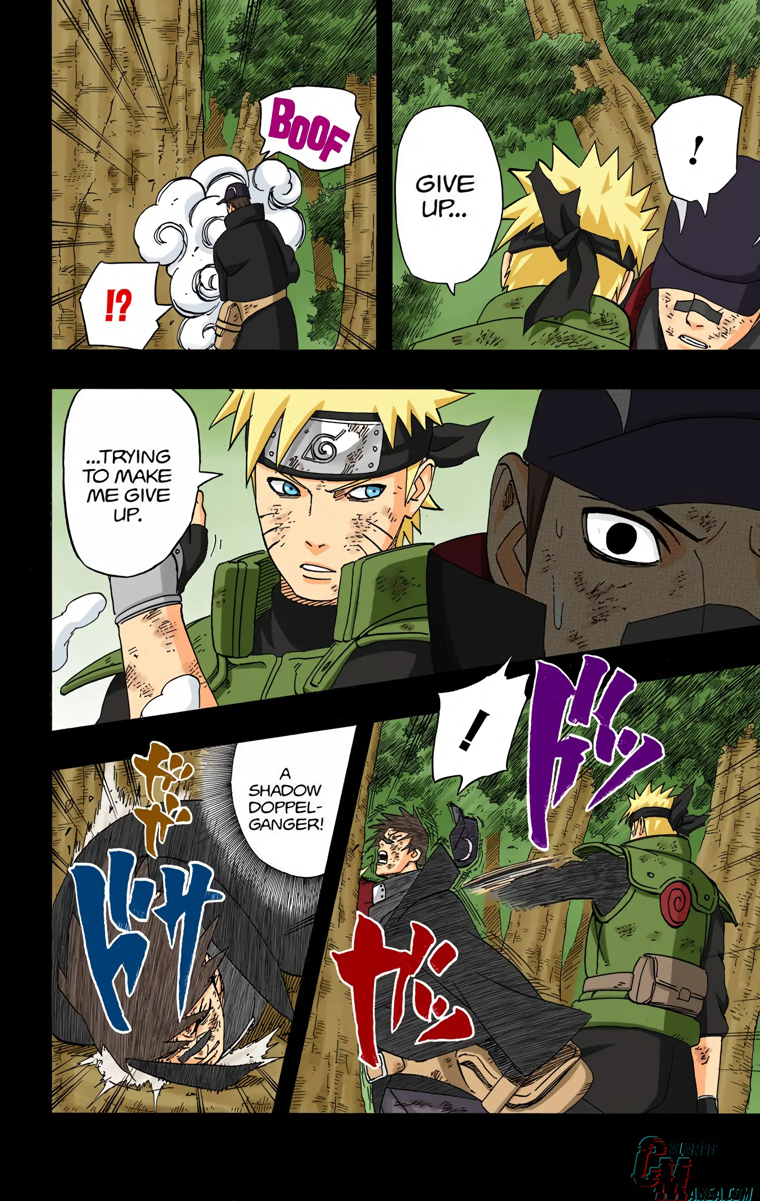 Naruto Colored Manga Online, chapter 416, page 4