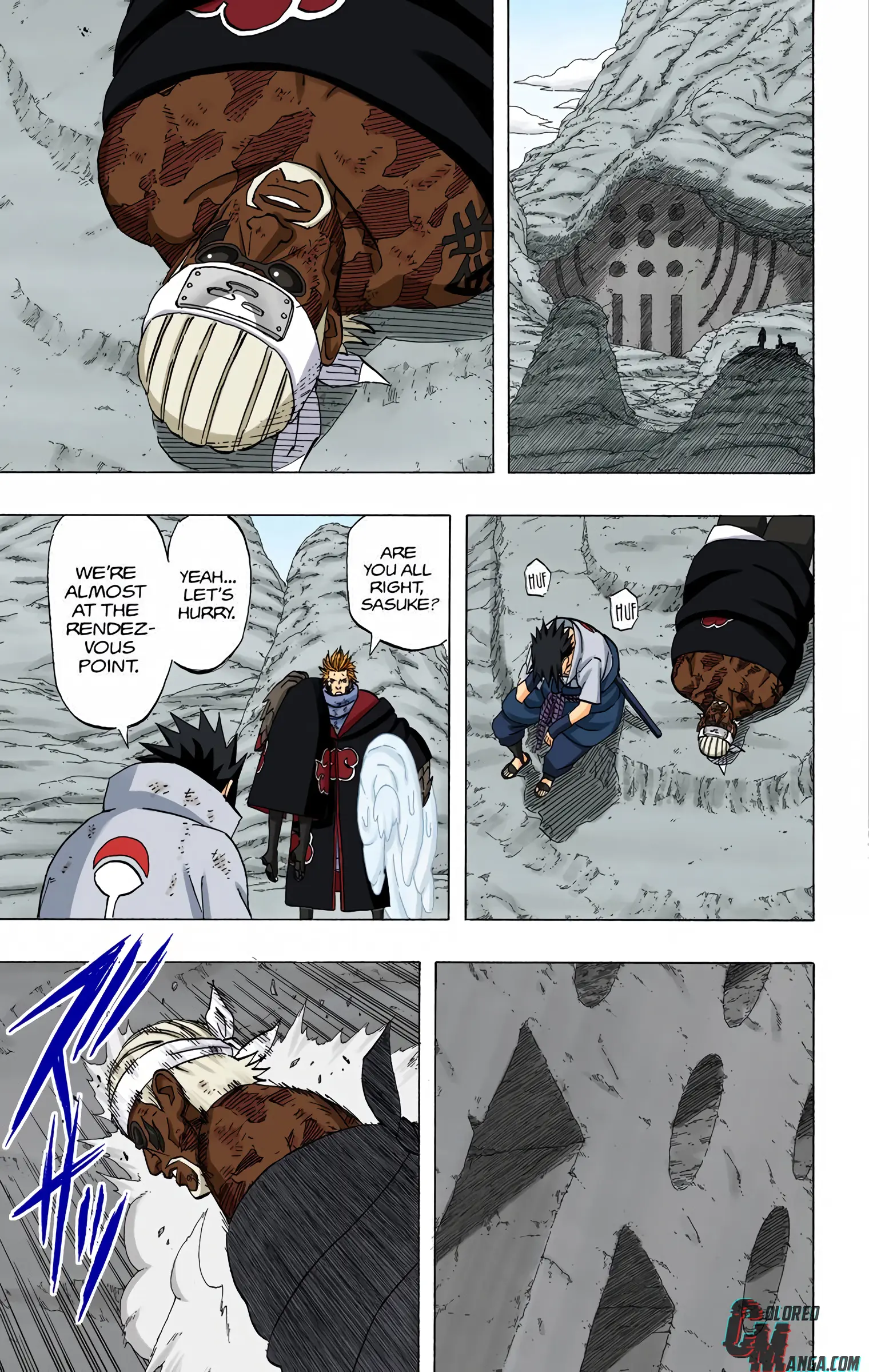 Naruto Colored Manga Online, chapter 416, page 11