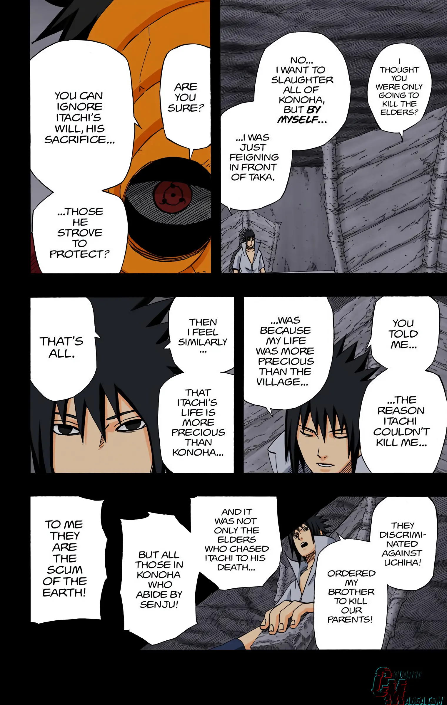 Naruto Colored Manga Online, chapter 416, page 14