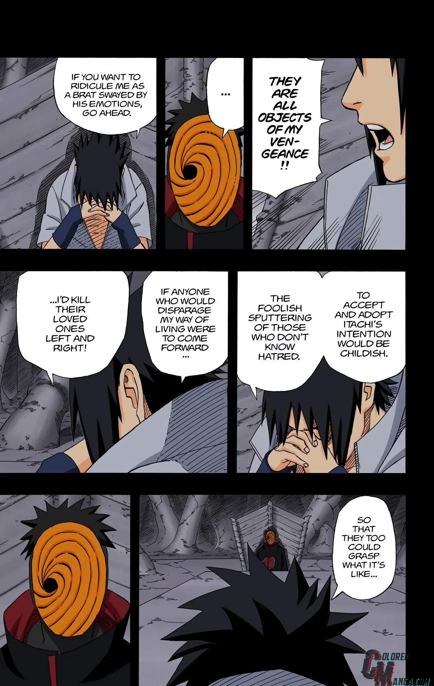 Naruto Colored Manga Online, chapter 416, page 15