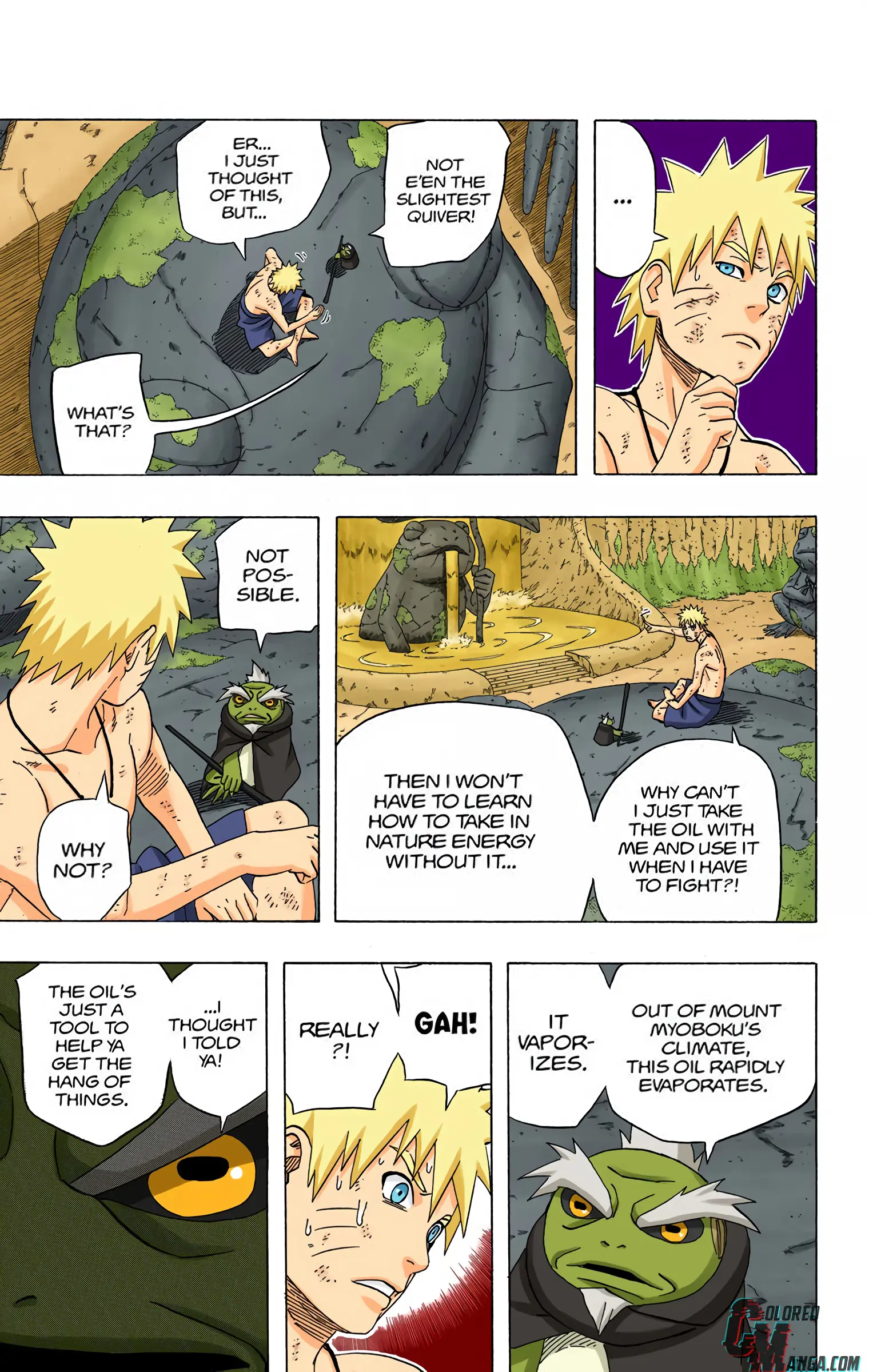 Naruto Colored Manga Online, chapter 417, page 3