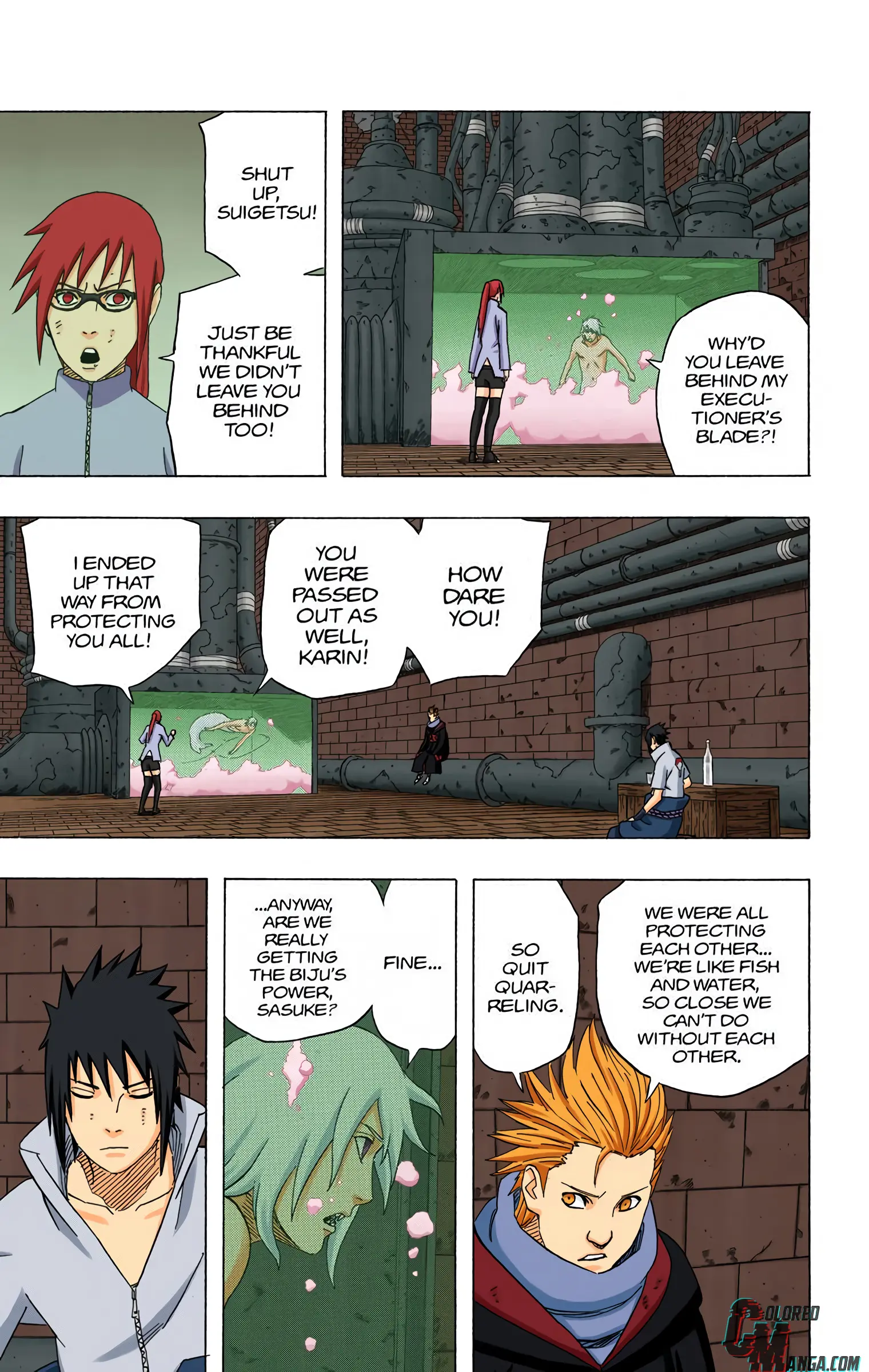 Naruto Colored Manga Online, chapter 417, page 7